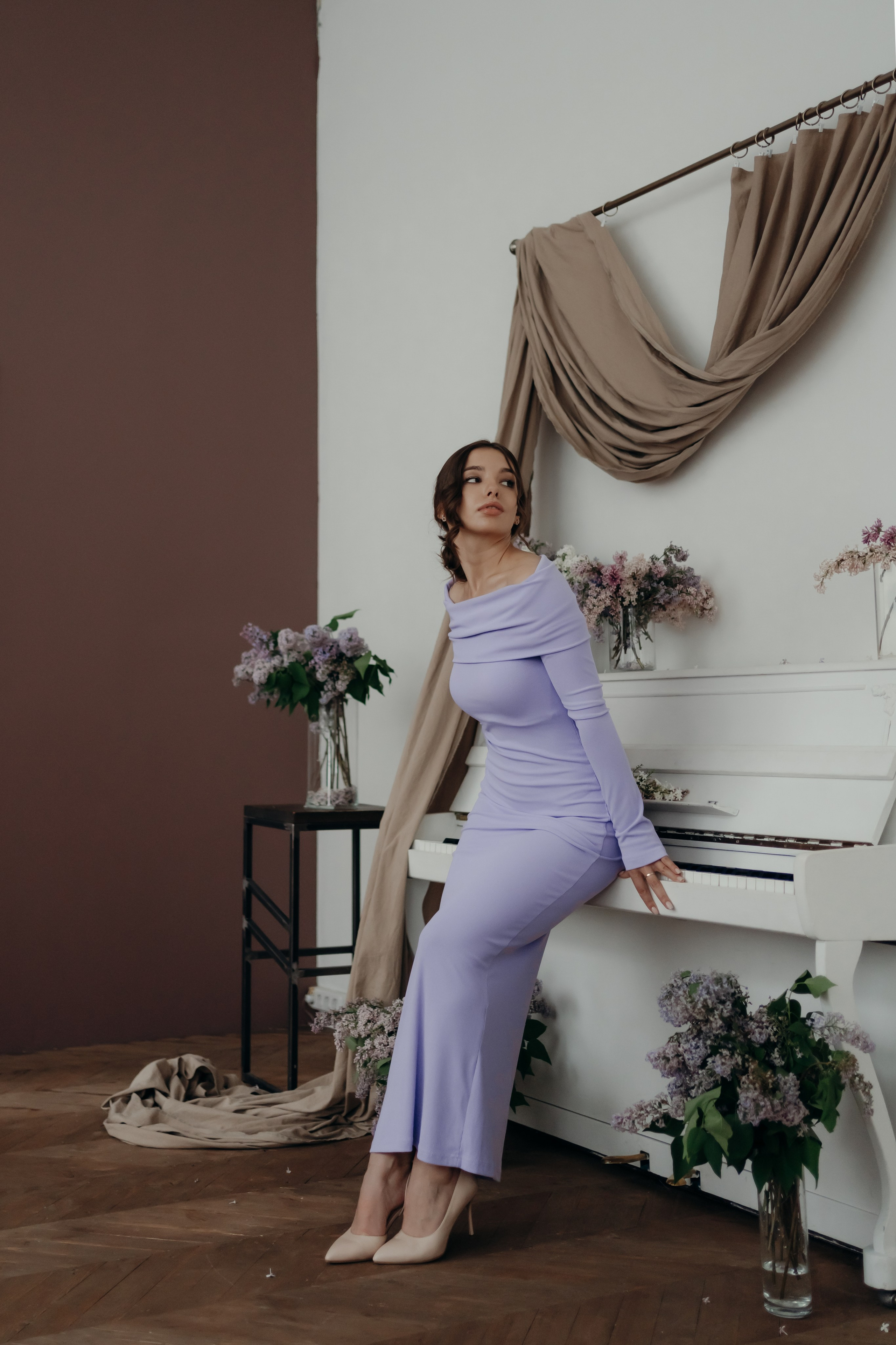 Женская фотосессия в студии в Архангельске. Портретный и свадебный фотограф в Архангельске Елизавета Стрекаловская