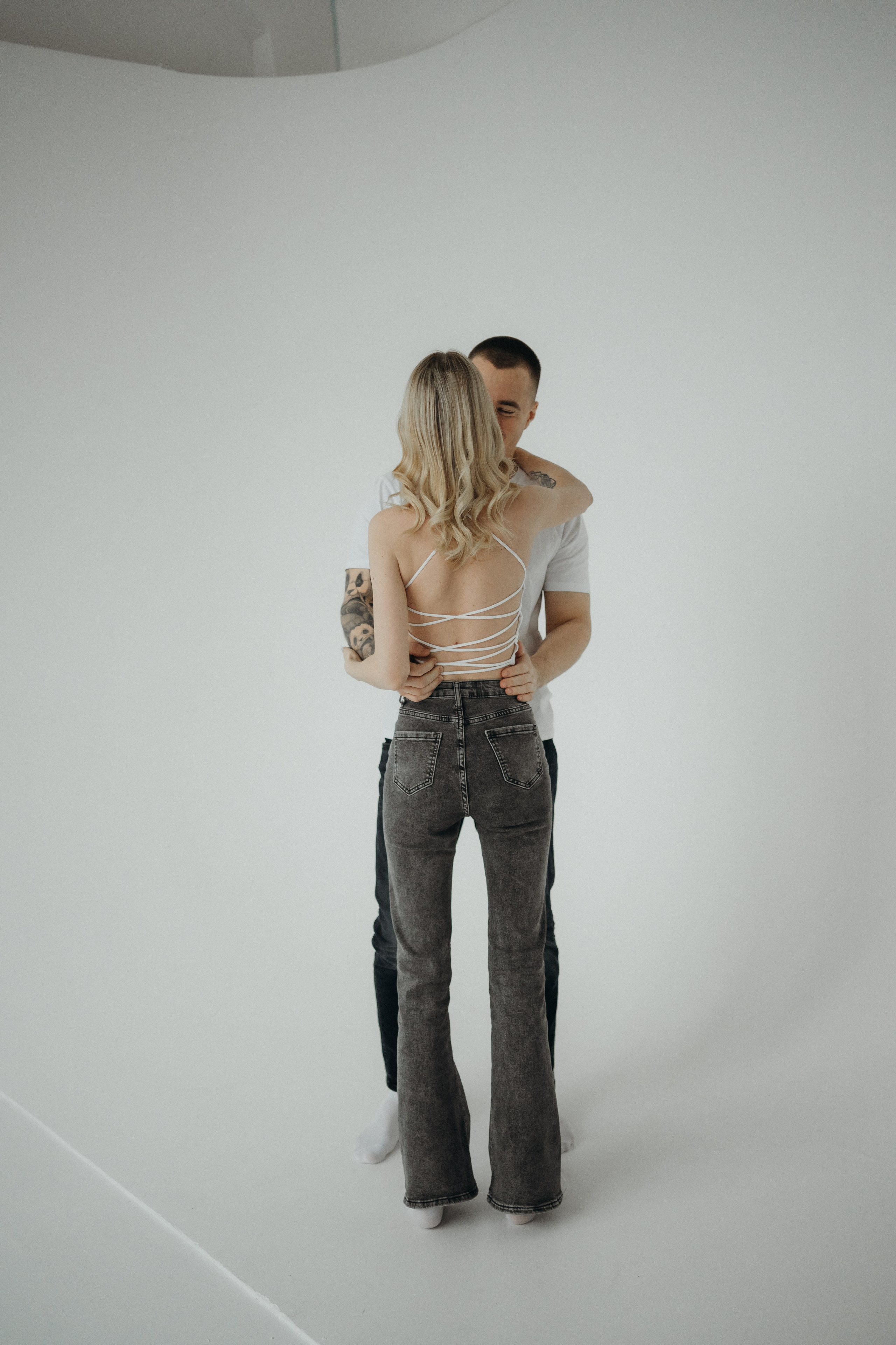 Парная фотосессия в студии в Архангельске. Портретный и свадебный фотограф в Архангельске Елизавета Стрекаловская