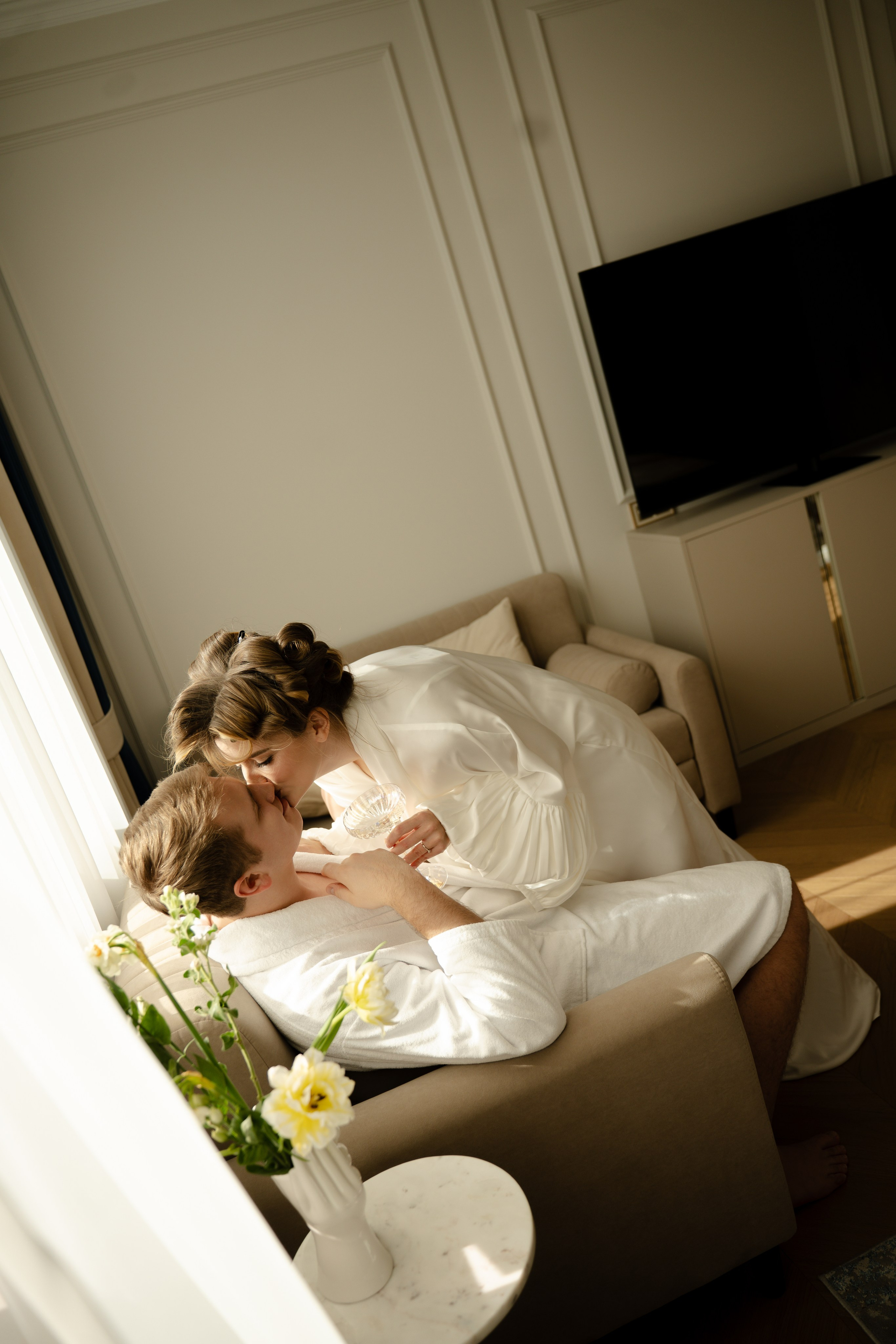 Утро Дианы и Данила. Свадебный фотограф