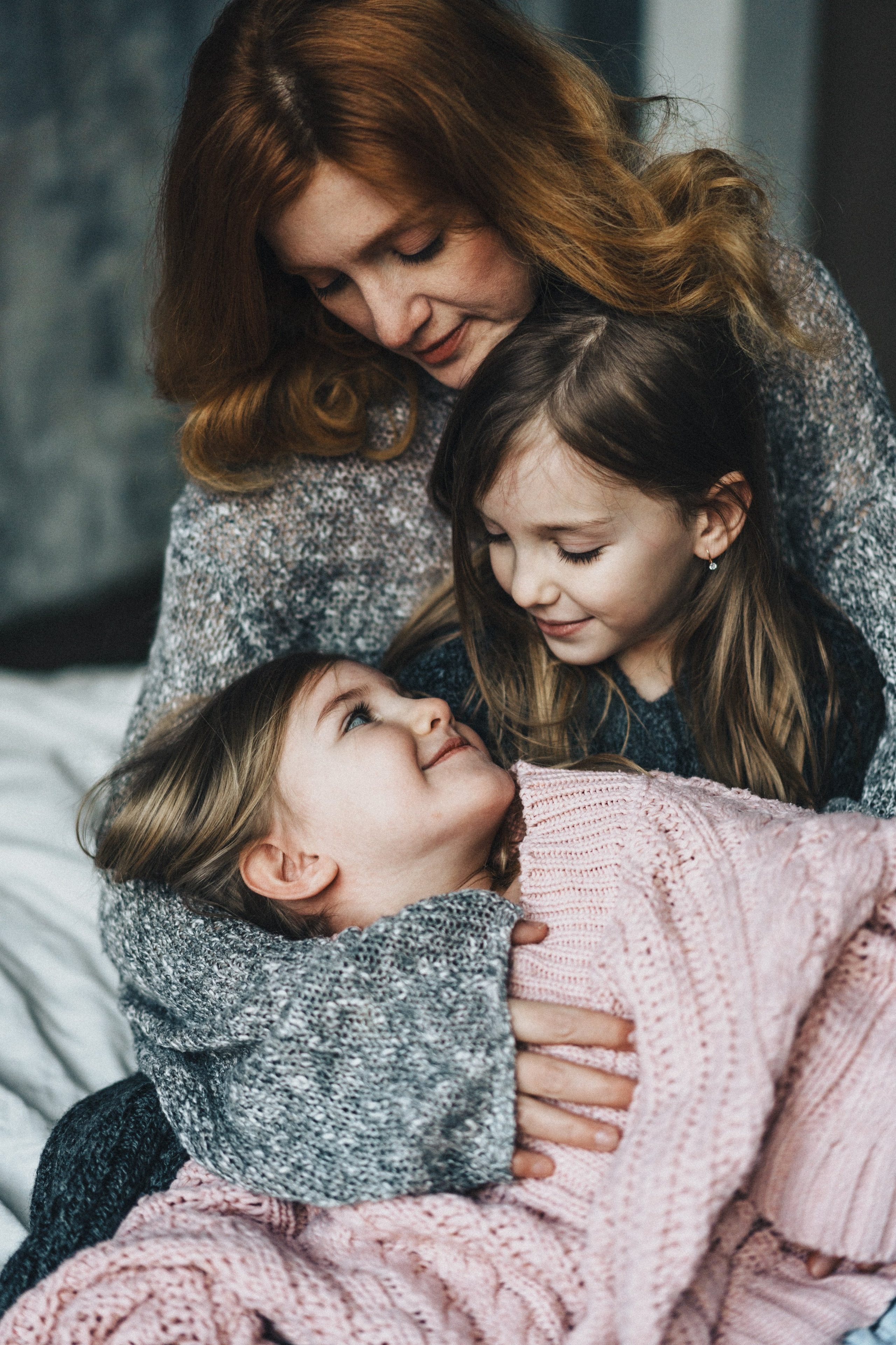 Наташа и девочки в проекте «Хочу как мама». Семейный и детский фотограф и видеограф в Москве, Серпухове и Тарусе Валерия Сорокина