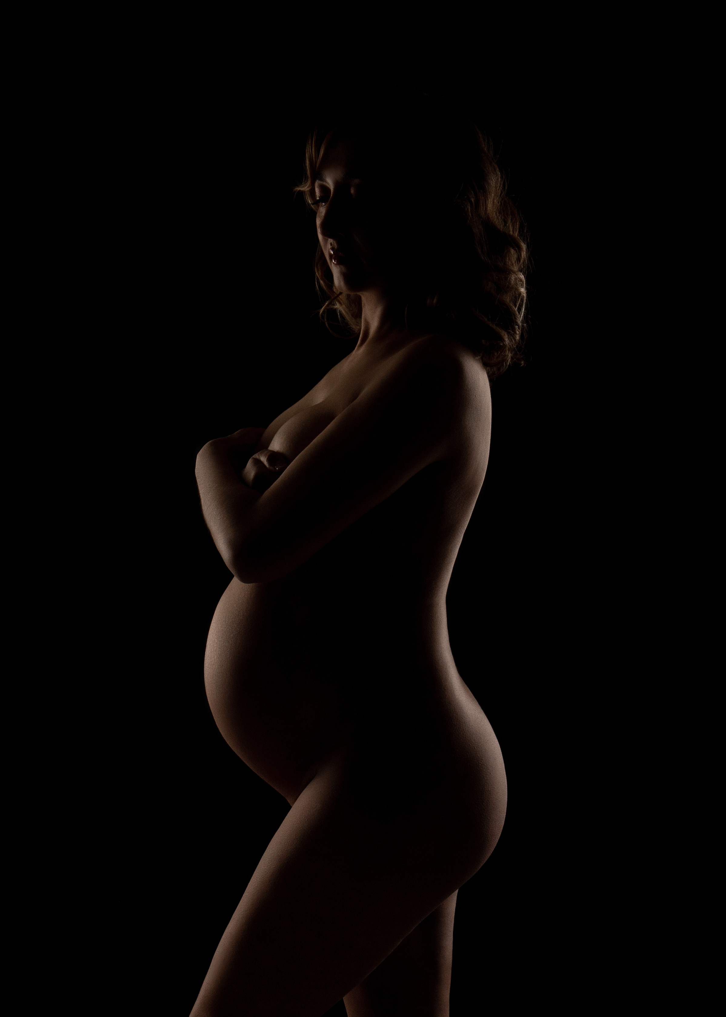 Ню. Фотограф беременности в Екатеринбурге Илона Филатьева