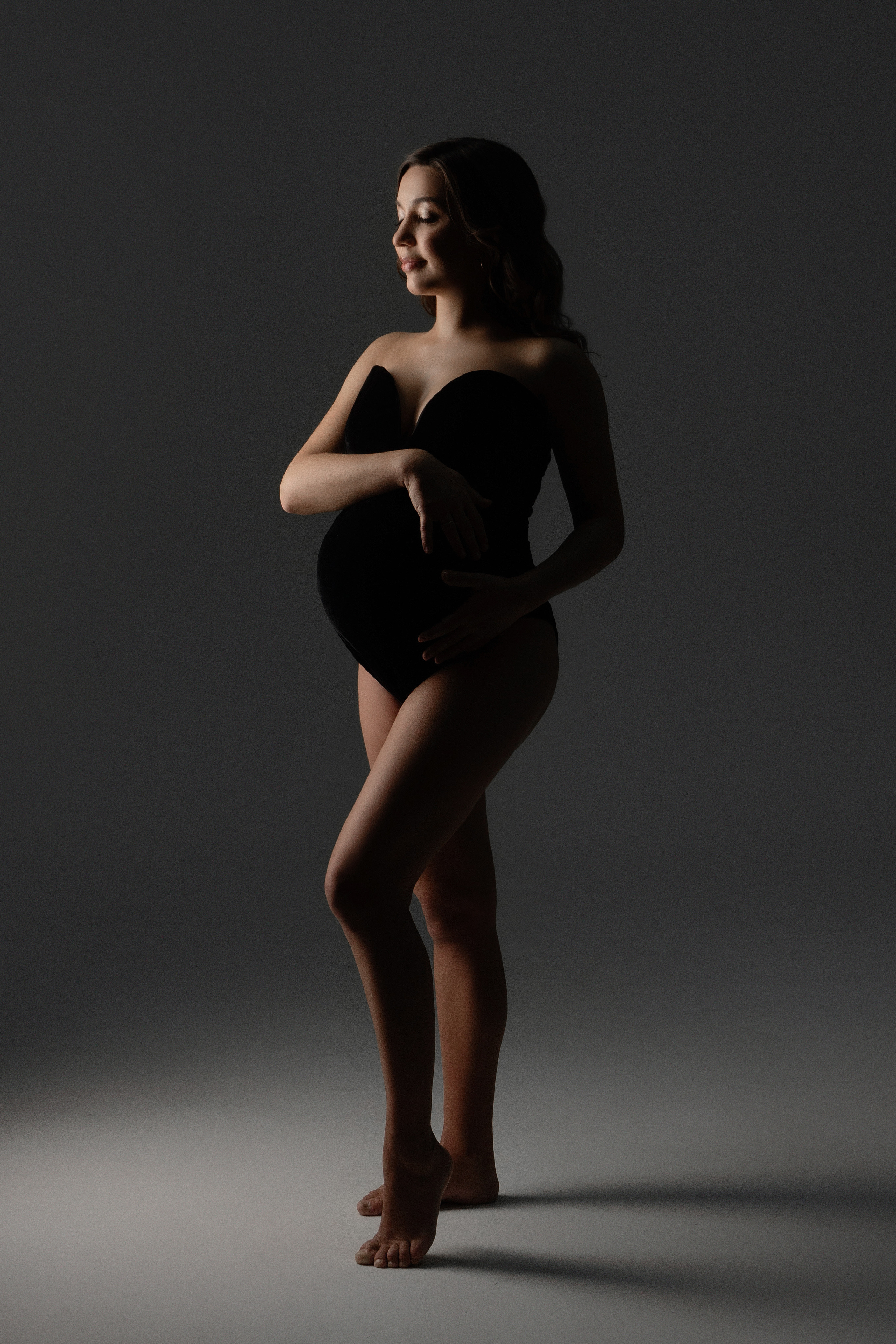 Чёрный Бархат 44-48. Фотограф беременности в Екатеринбурге Илона Филатьева