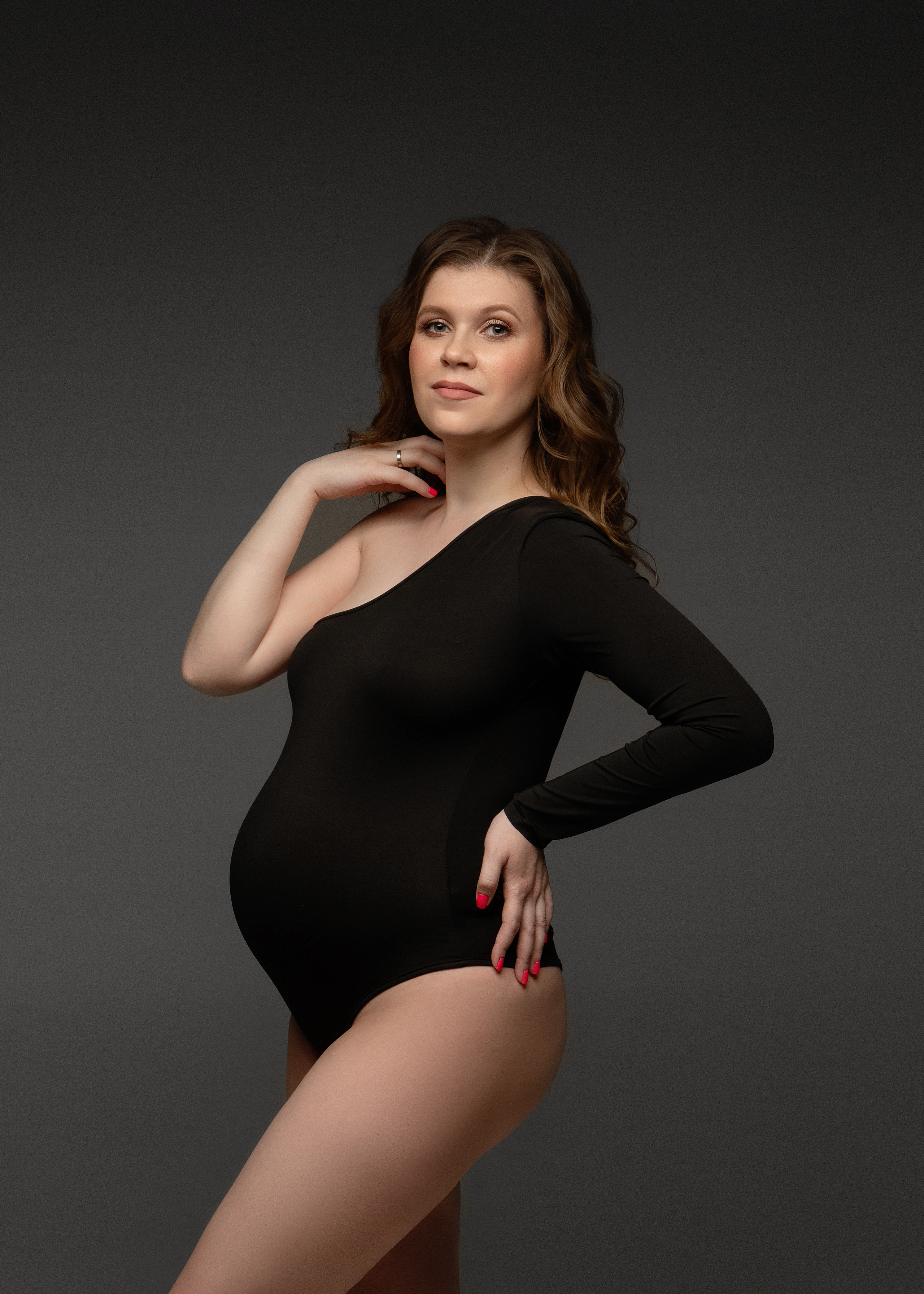 Боди с одним рукавом 44-46. Фотограф беременности в Екатеринбурге Илона Филатьева