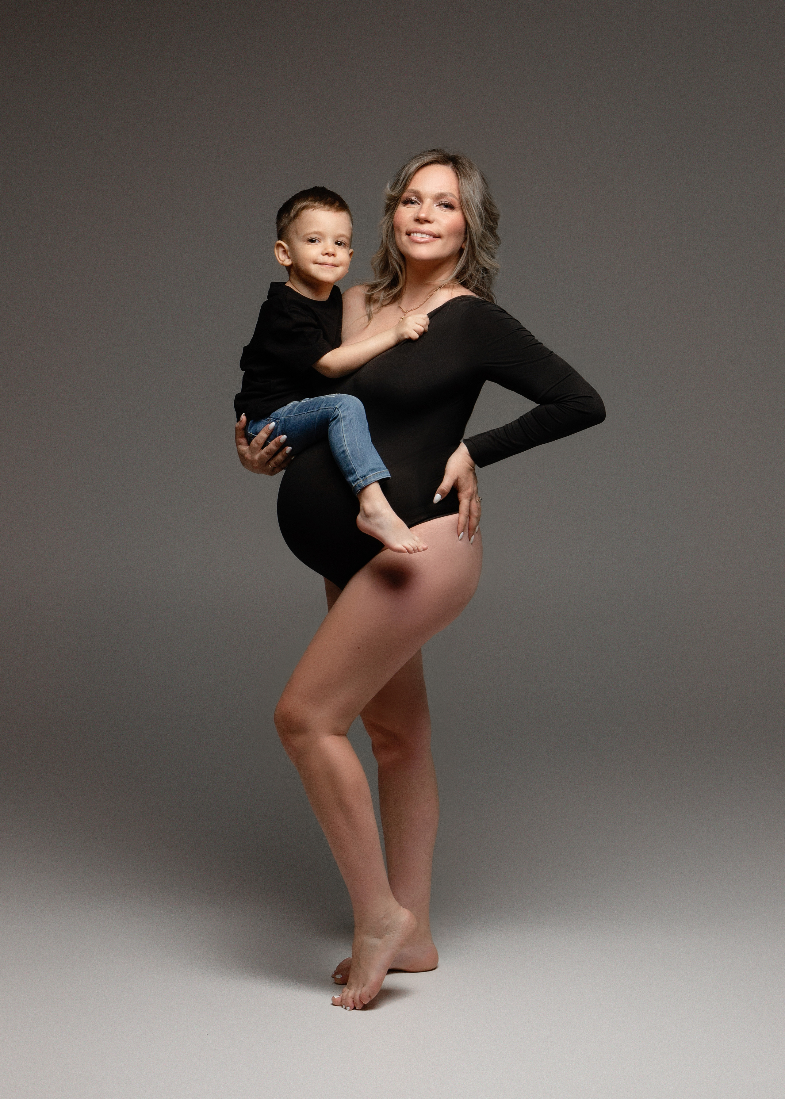 Боди с одним рукавом 44-46. Фотограф беременности в Екатеринбурге Илона Филатьева