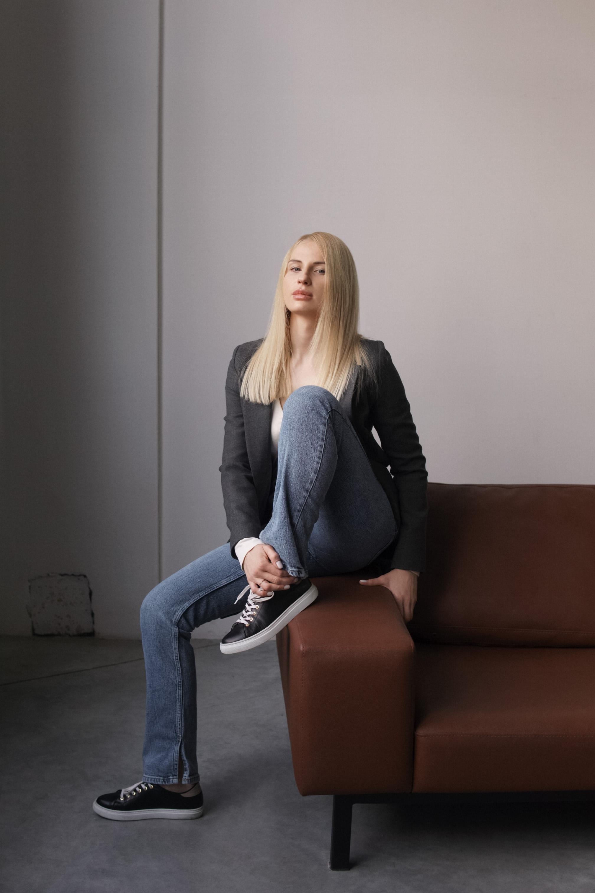 Анна, фотосессия в студии. Фотограф в Минске Света Григорьева