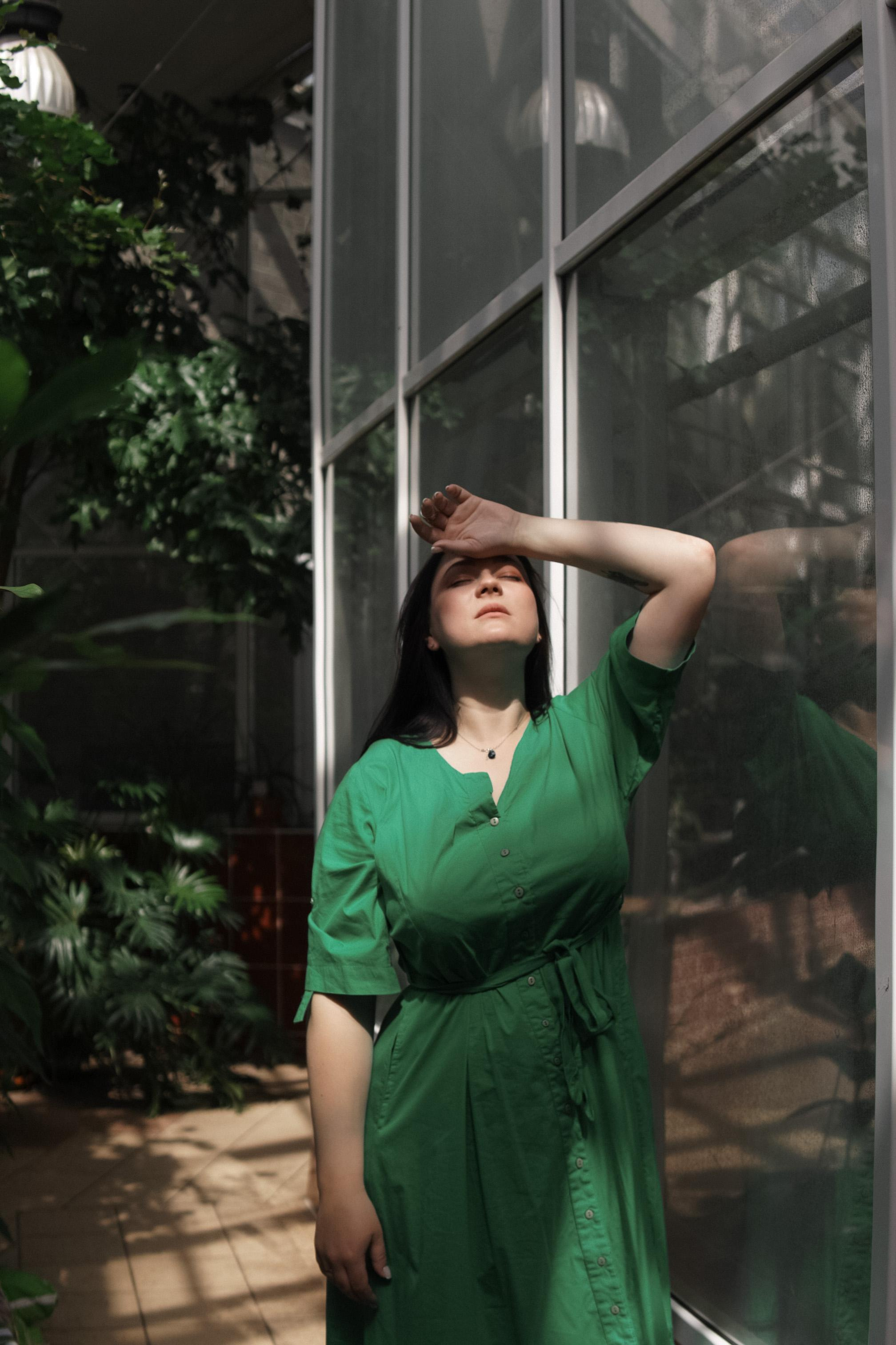 Эльвира, фотосессия в ботаническом саду. Фотограф в Минске Света Григорьева