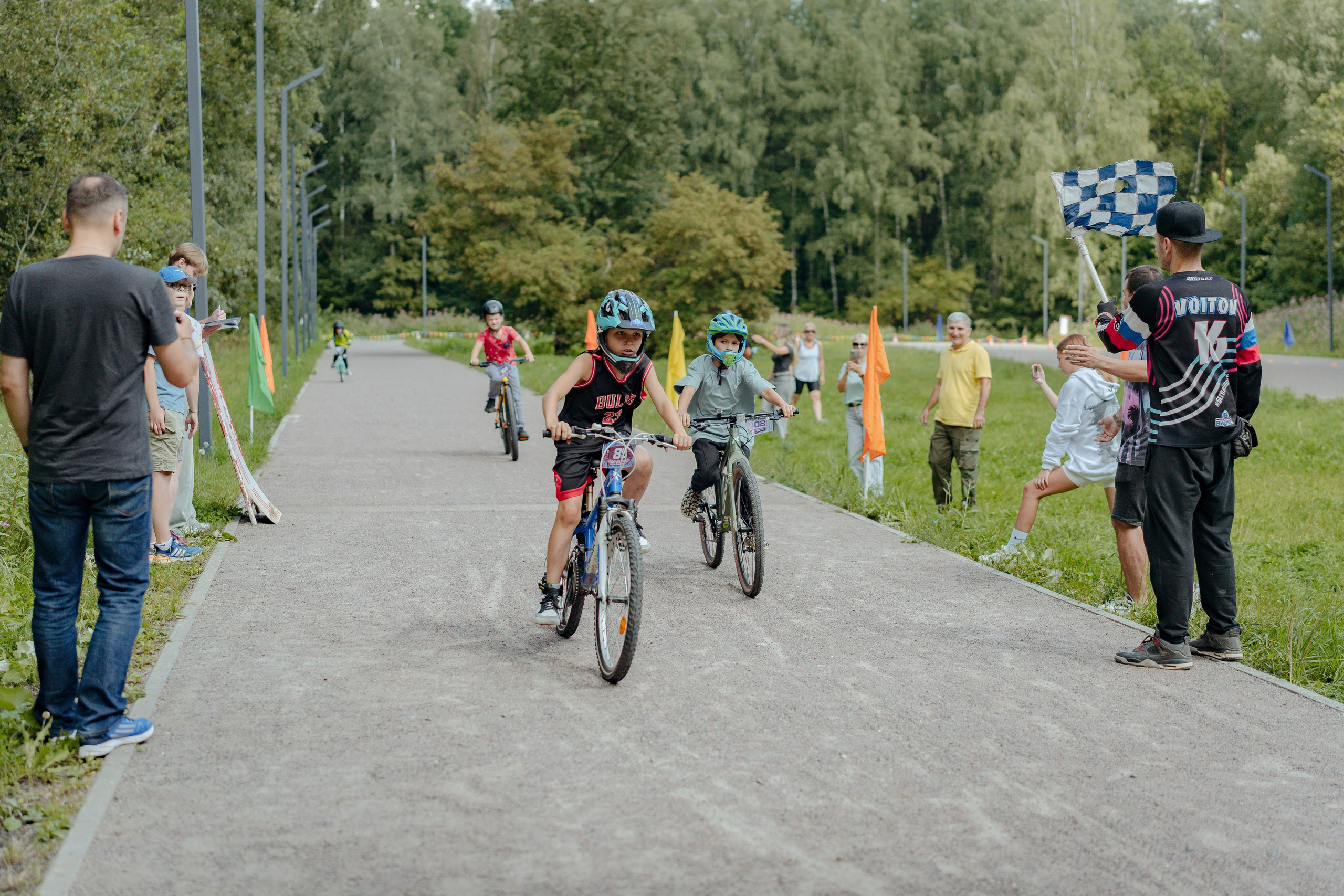 Бего- и ВелоГонка 10.08.2024. Портретный и семейный фотограф в Москве/Видное