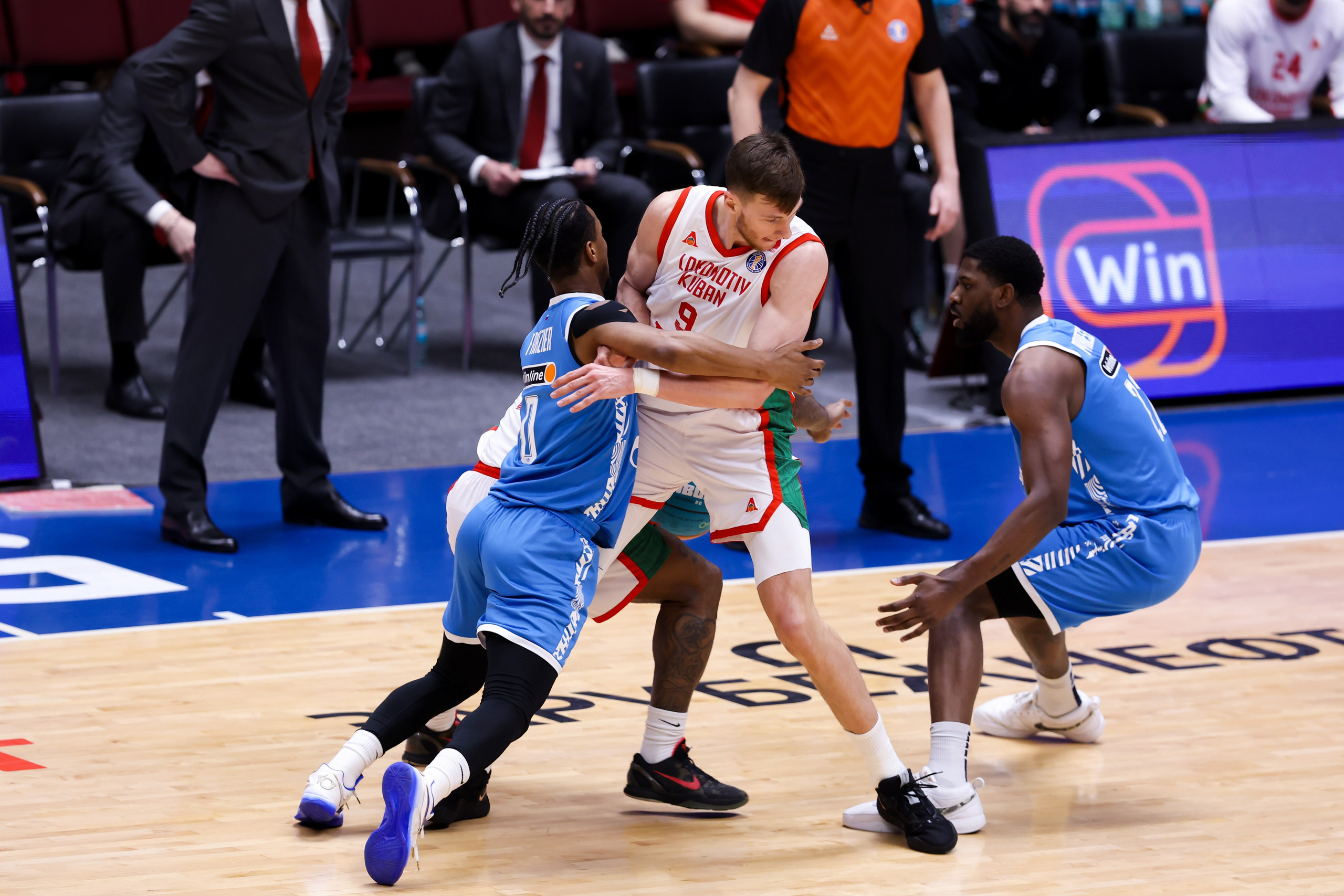 БК Зенит — БК Локомотив-Кубань 07.05.2025. Спортивный и репортажный фотограф Антон Тереханов