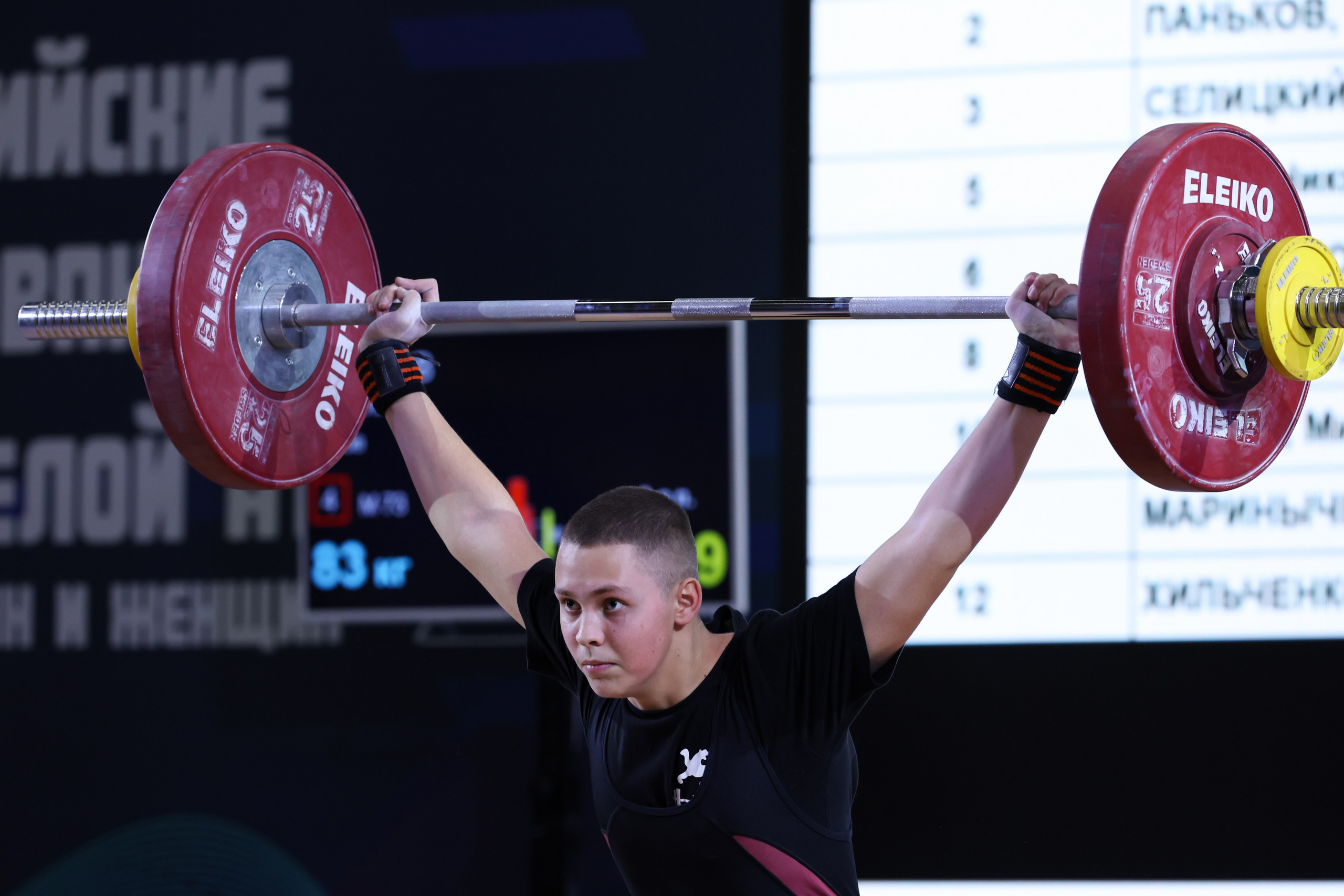 Всероссийские соревнования по тяжелой атлетике памяти В. Ф. Краевского 20.11.2024. Спортивный и репортажный фотограф Антон Тереханов