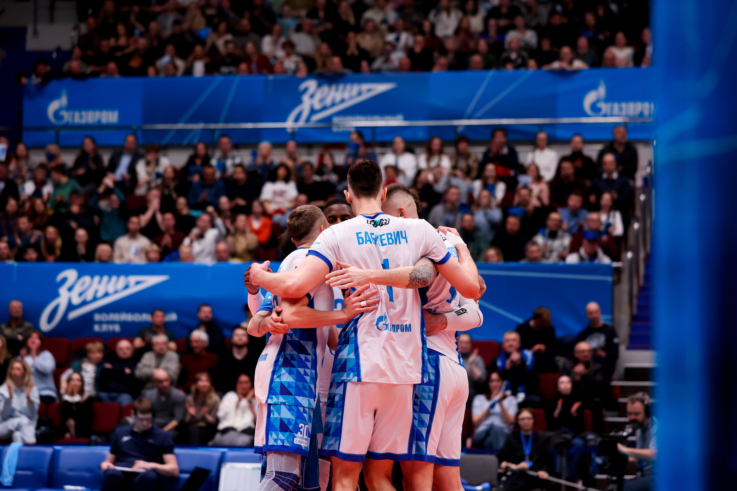 ВК Зенит — ВК Белогорье 08.04.2025. Спортивный и репортажный фотограф Антон Тереханов