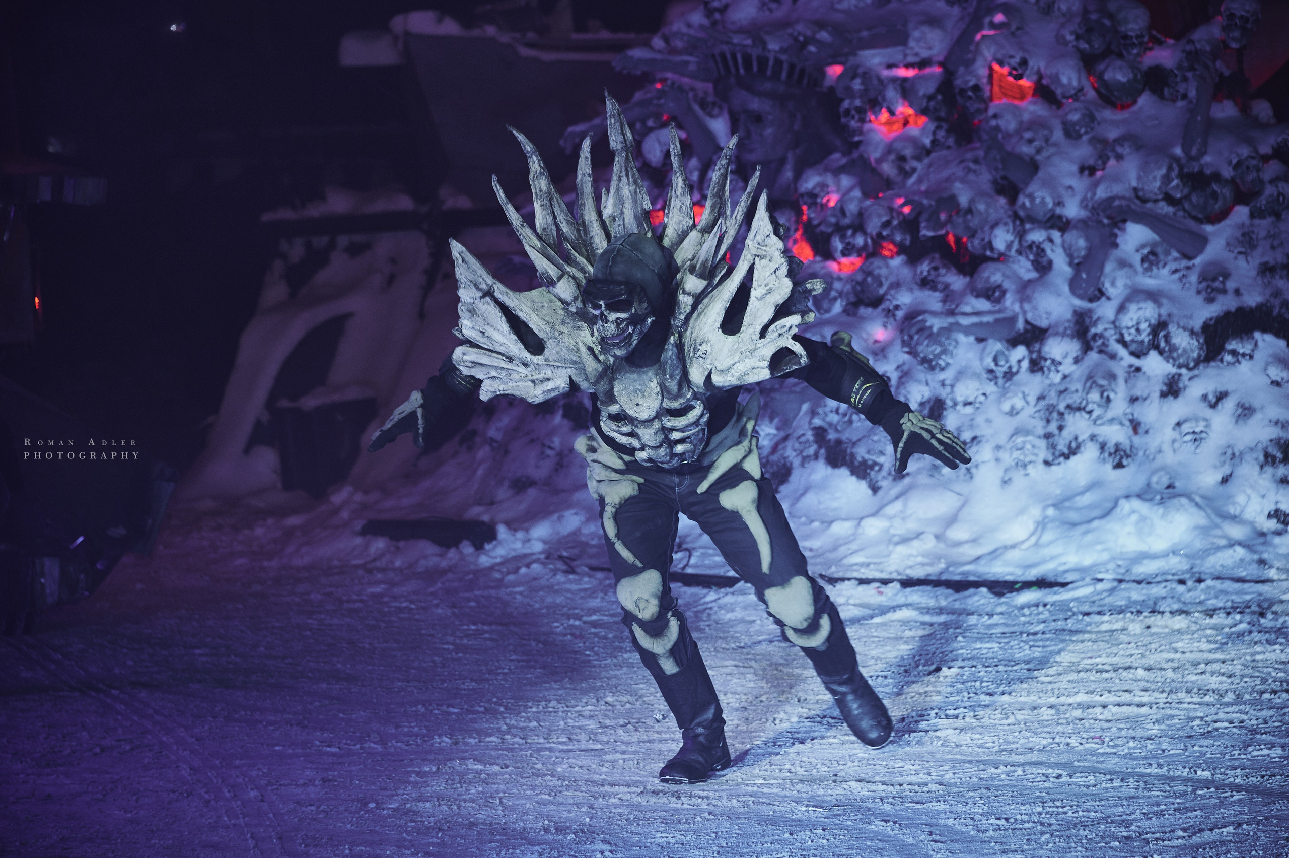 Новогодняя сказка от Ночных волков. Фотограф Роман Адлер