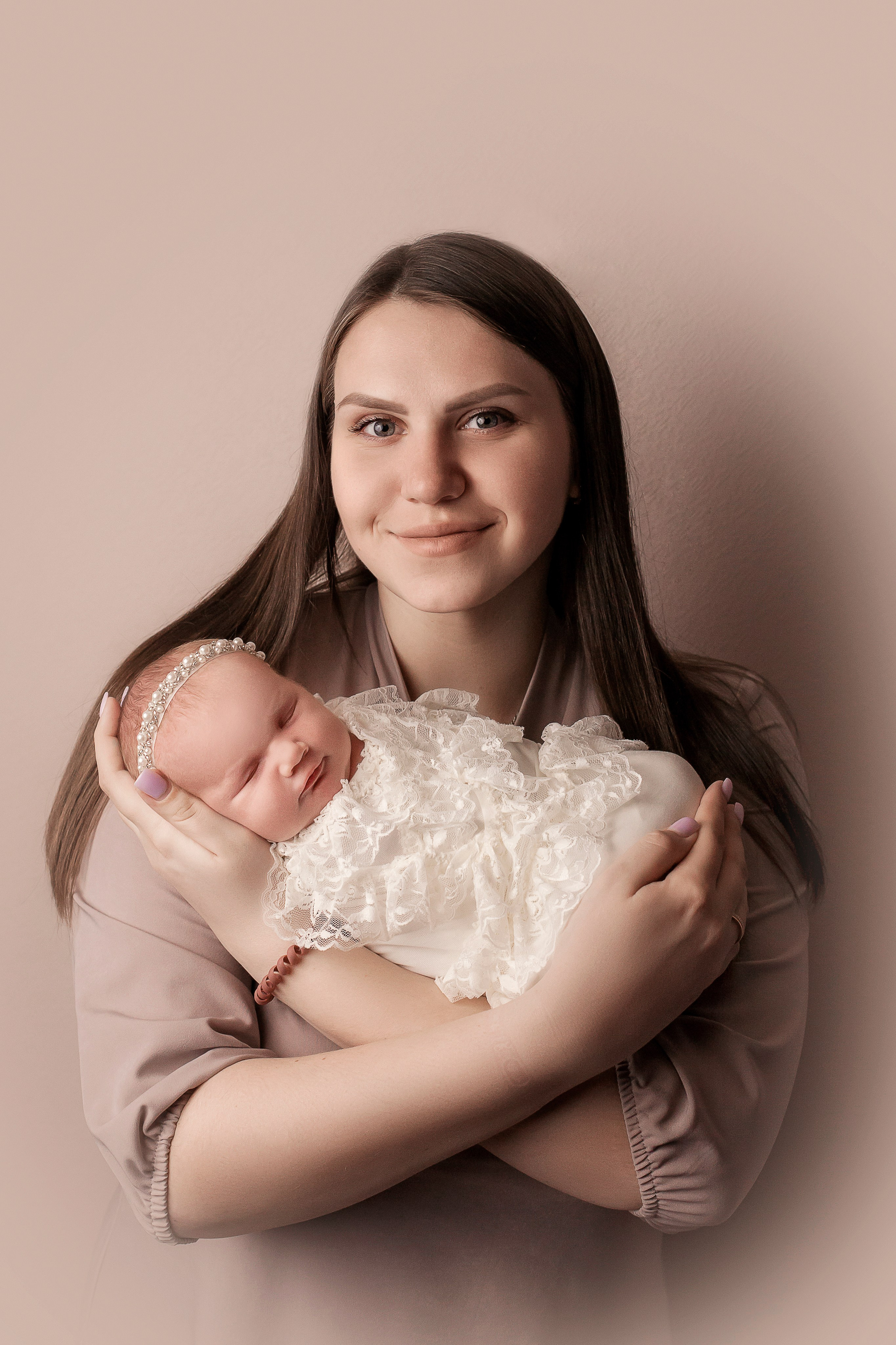 Василиса от рождения до годика. Фотограф новорожденных в Новокузнецке Анна Горошникова