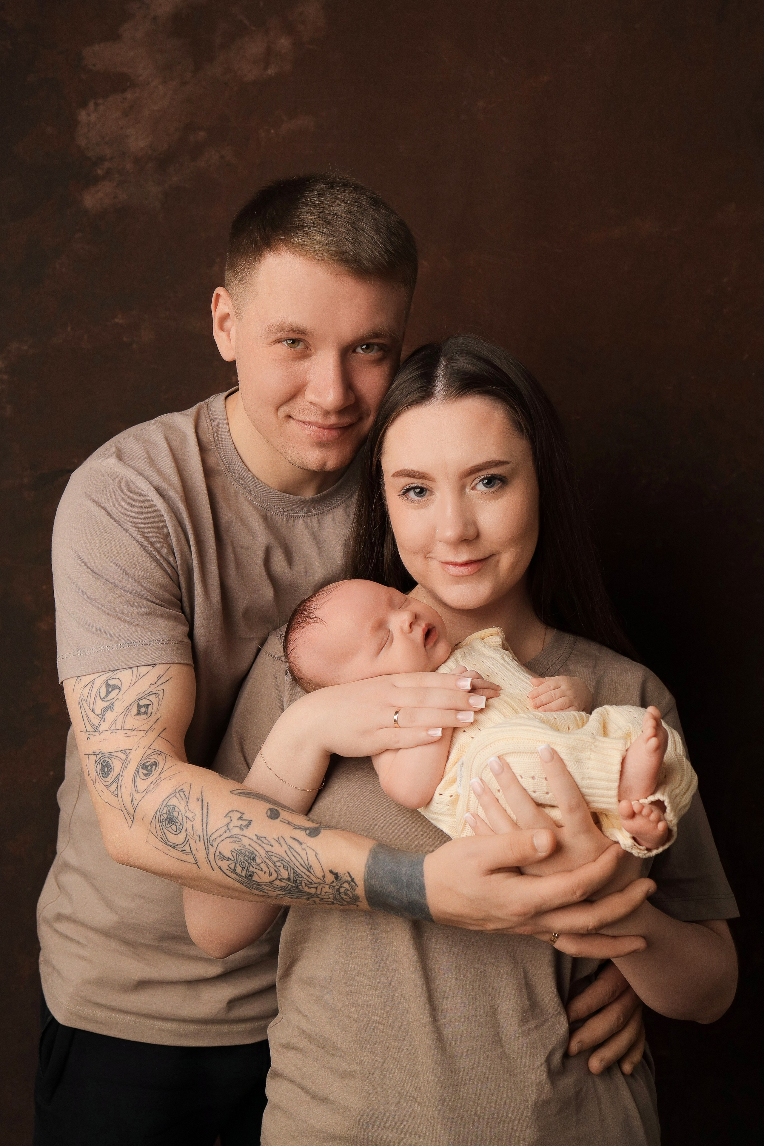 Мальчики новорожденные. Фотограф новорожденных в Новокузнецке Анна Горошникова