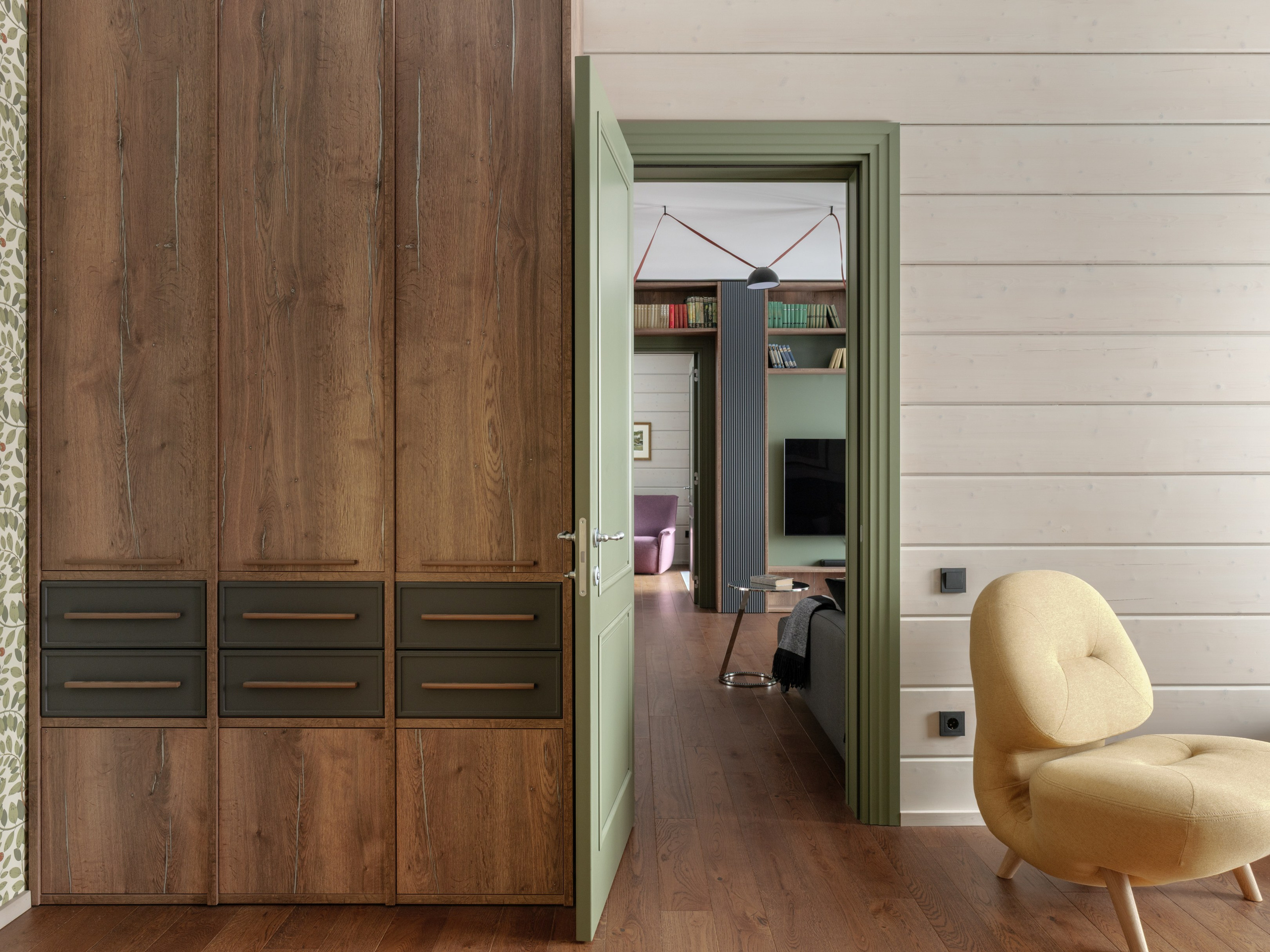 Загородный дом. Дизайнер Дмитрий Кисляков. Мебель на заказ