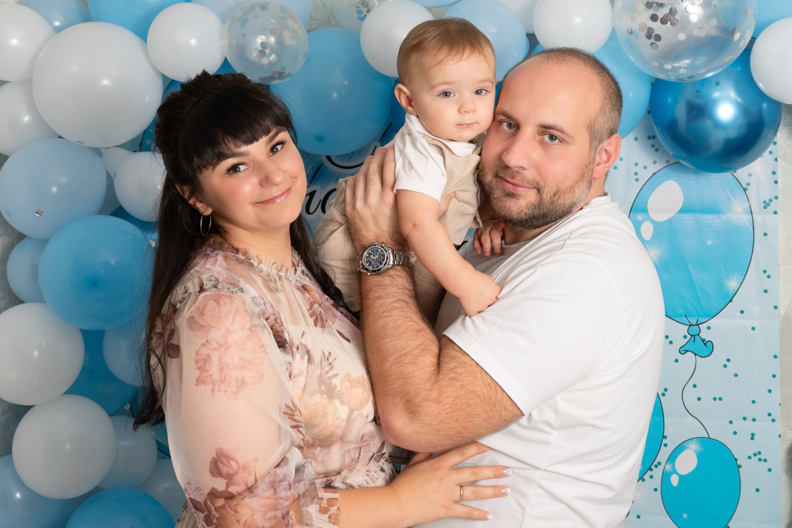 Фотосессия в студии на годик, 2,3 и т.д. Nikolay Serfoord