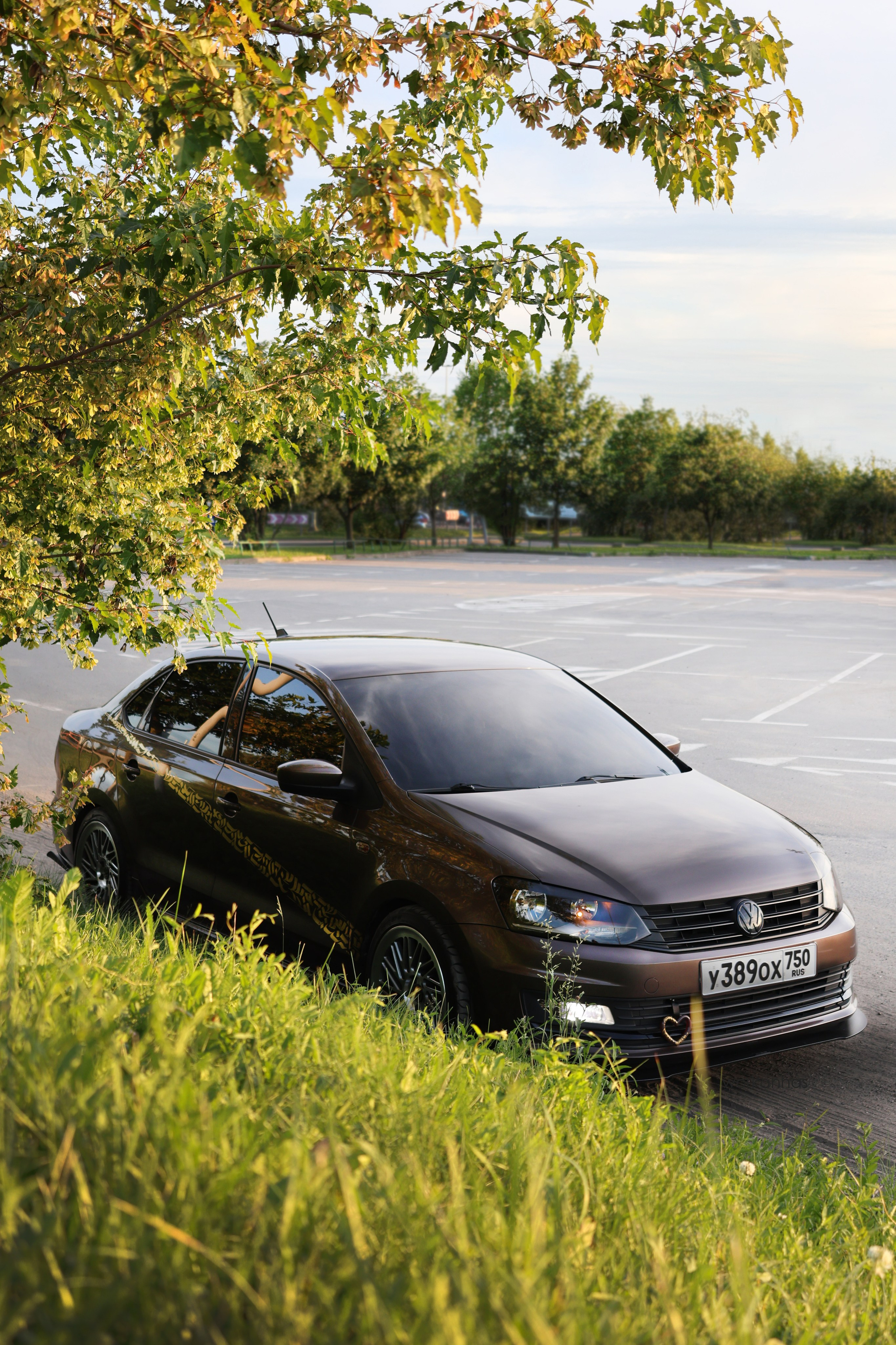 VW Polo — Chocolate. Фотограф Анна Гаврилова