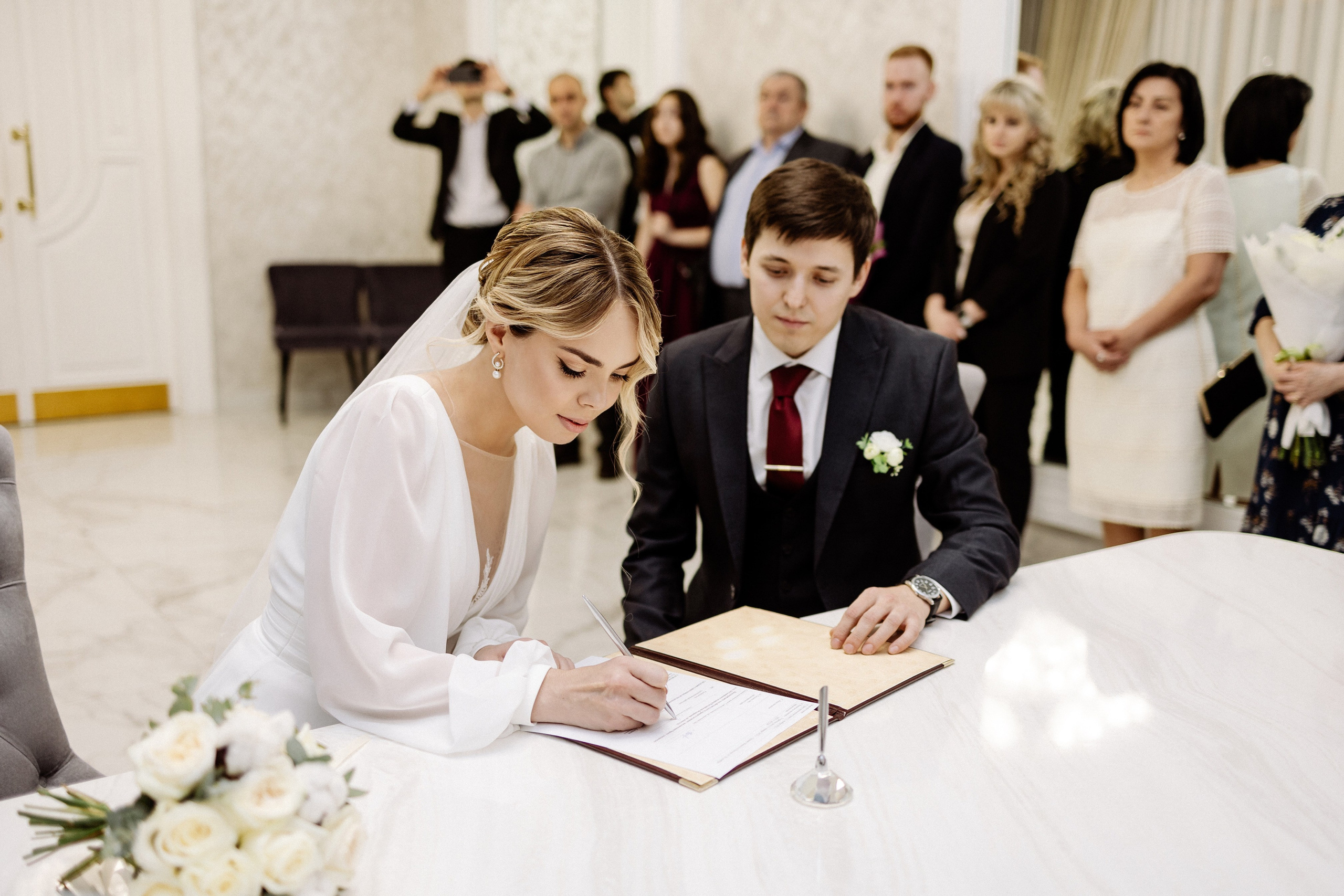 Кутузовский ЗАГС. Свадебный фотограф Маргарита Глумскова