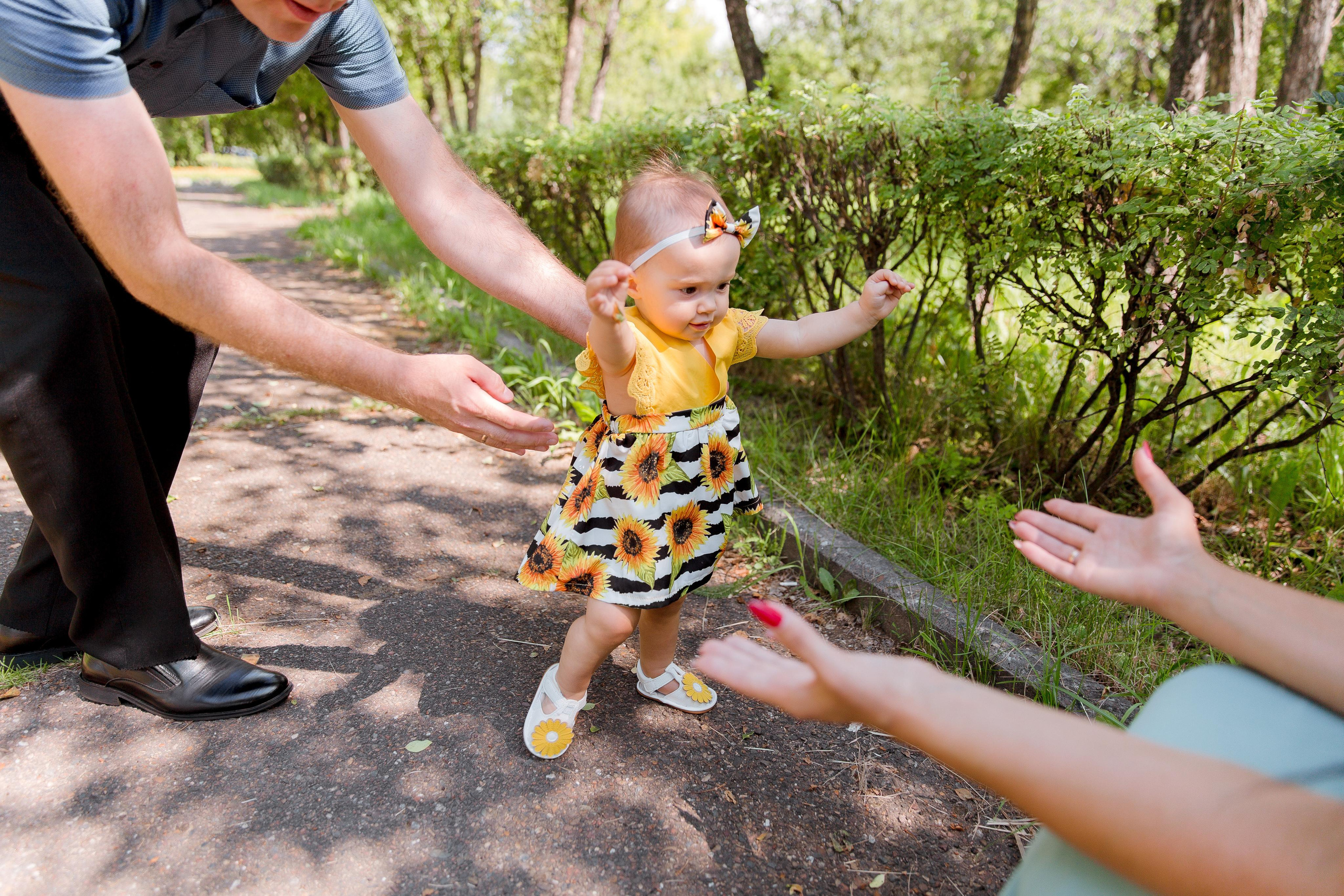 1 годик в парке. Семейный и детский фотограф в Железногорске Саламахо Ольга