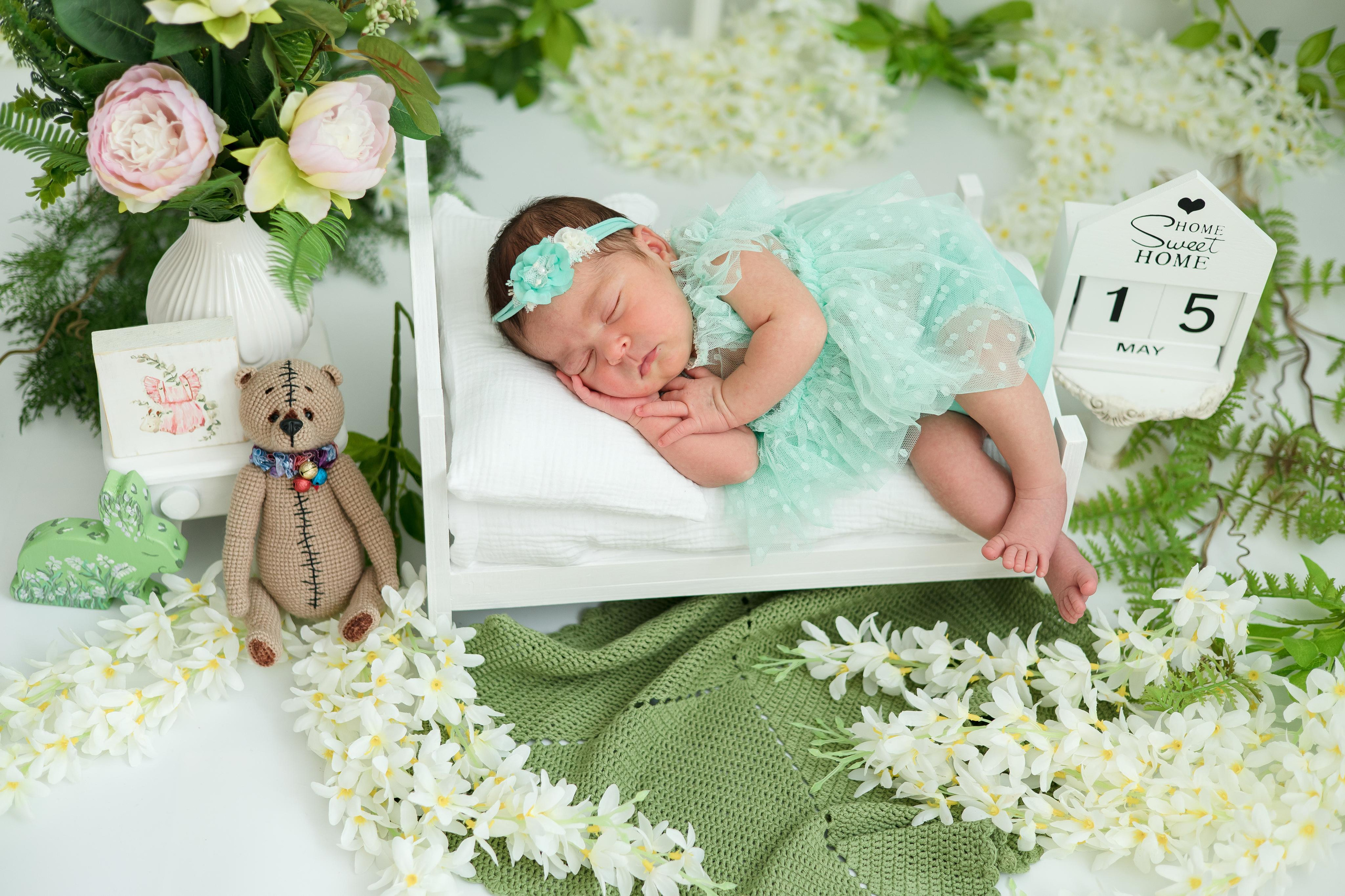 Аделина, 2 недели. Семейный и детский фотограф в Железногорске Саламахо Ольга