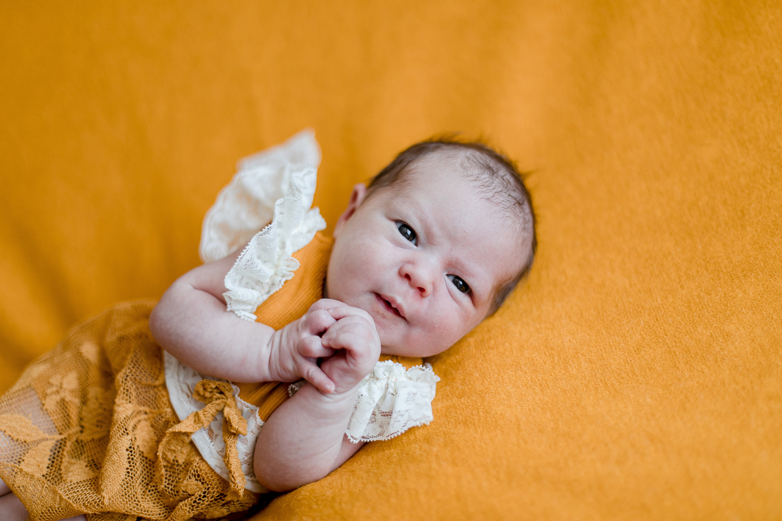 Анюта, 2 недели. Семейный и детский фотограф в Железногорске Саламахо Ольга