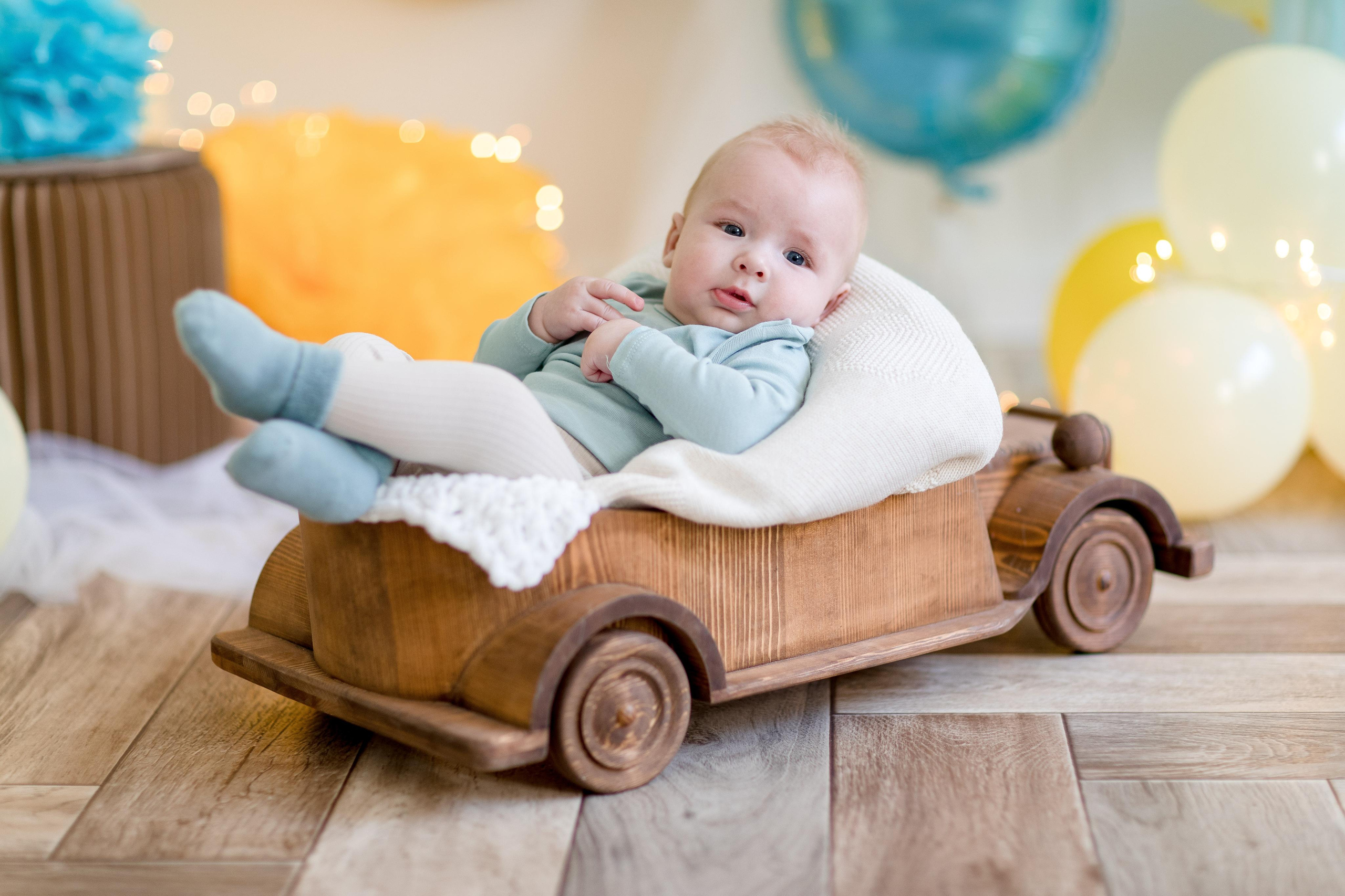 4,5 месяца. Семейный и детский фотограф в Железногорске Саламахо Ольга