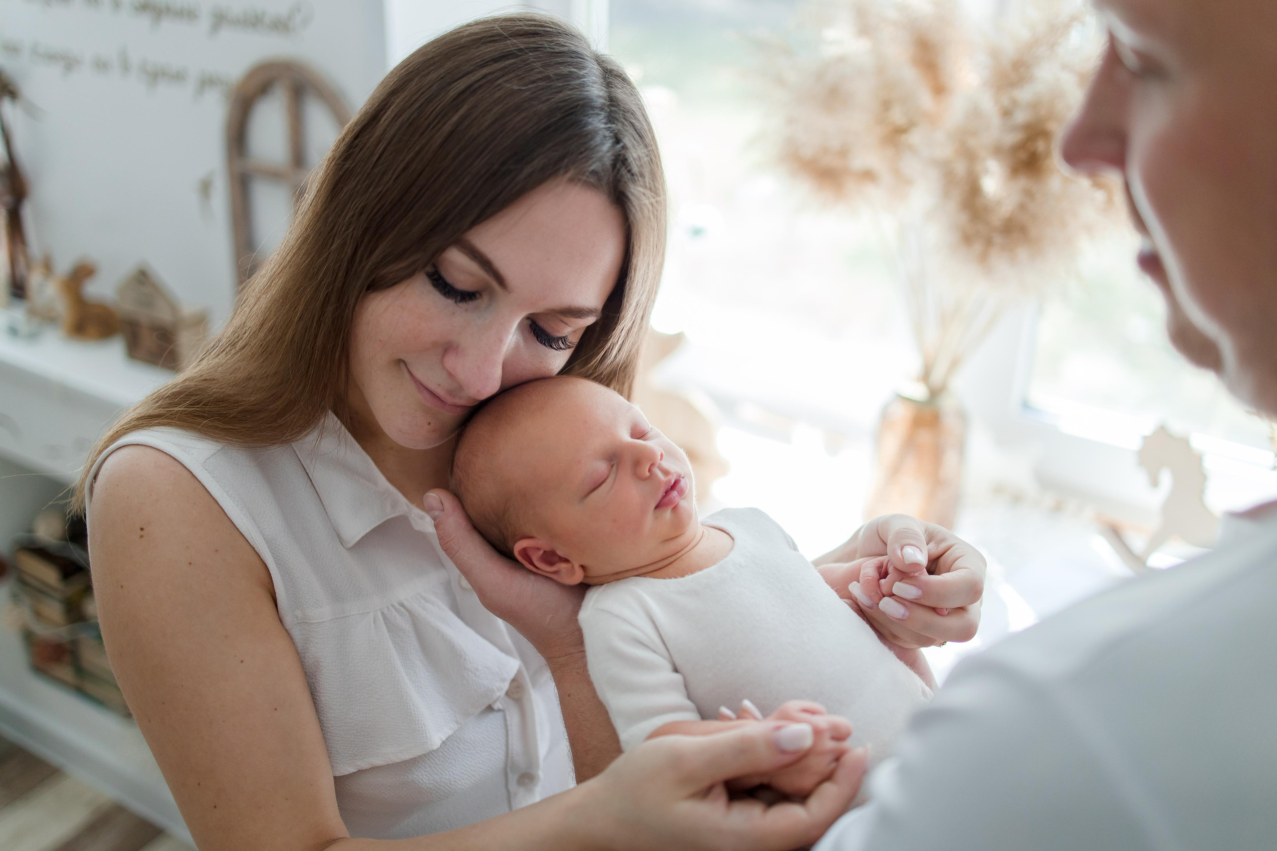 Леонид, 1 неделя и 3 дня. Семейный и детский фотограф в Железногорске Саламахо Ольга