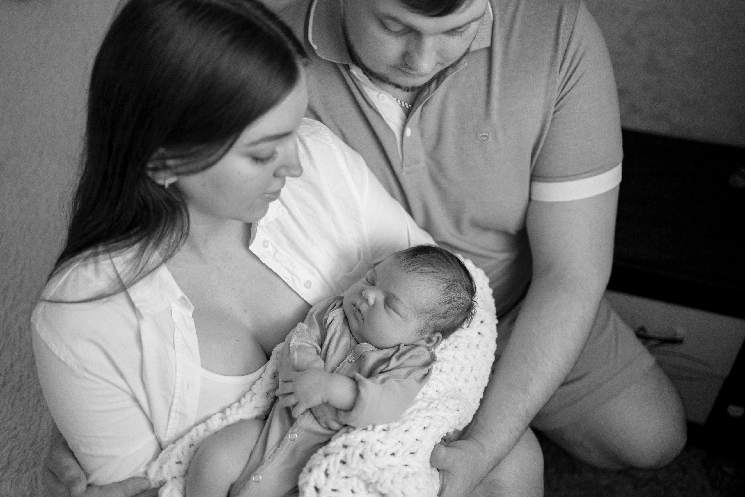 Арсений, 7 дней. Семейный и детский фотограф в Железногорске Саламахо Ольга