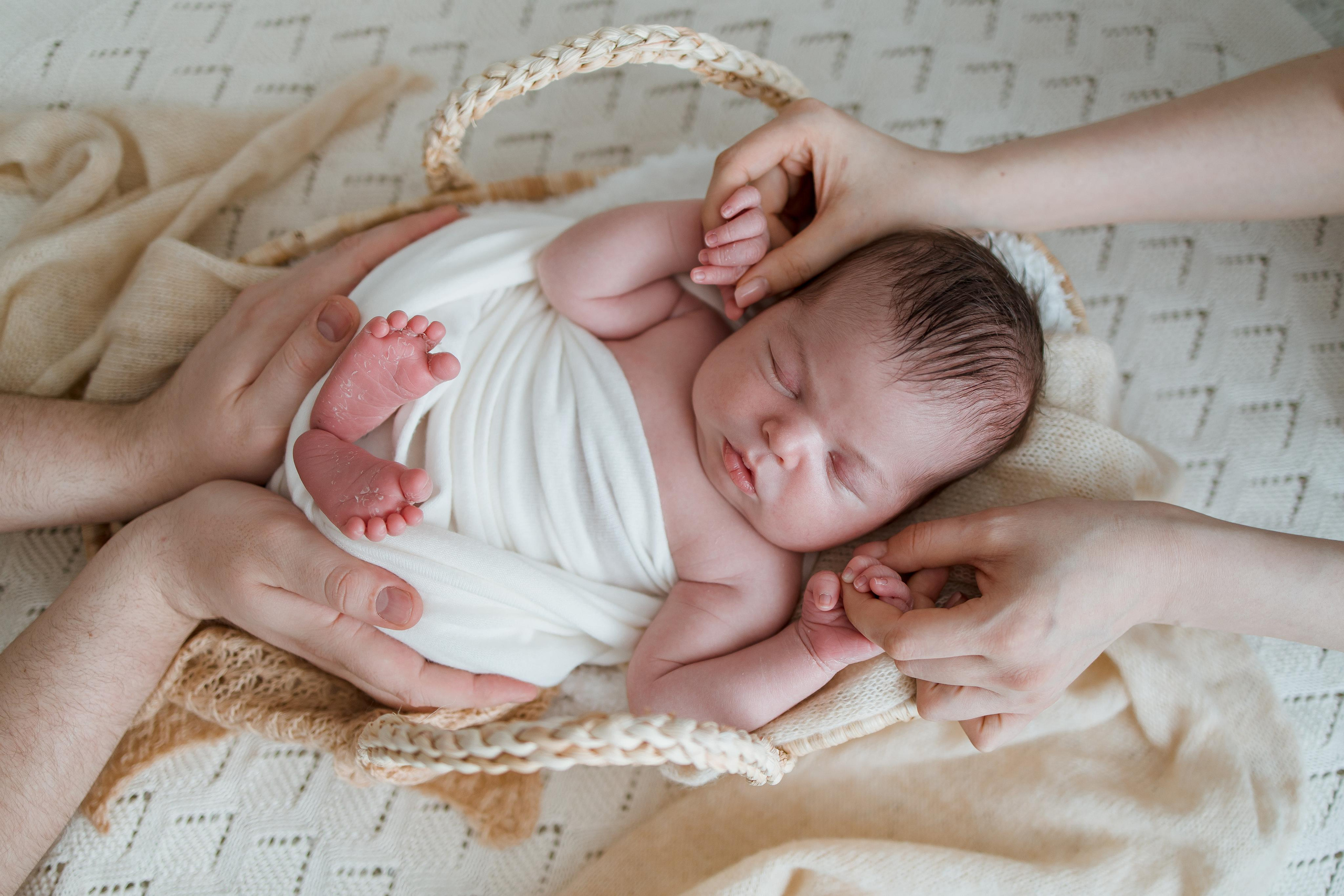 Арсений, 7 дней. Семейный и детский фотограф в Железногорске Саламахо Ольга