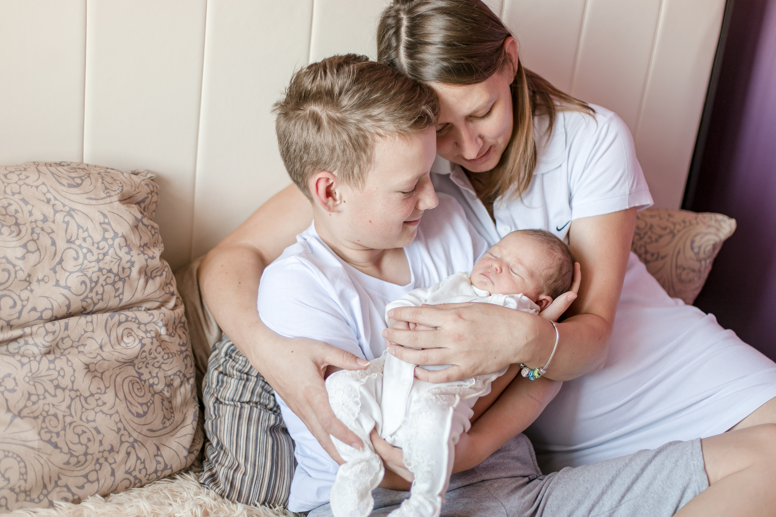 Анюта, 2 недели. Семейный и детский фотограф в Железногорске Саламахо Ольга