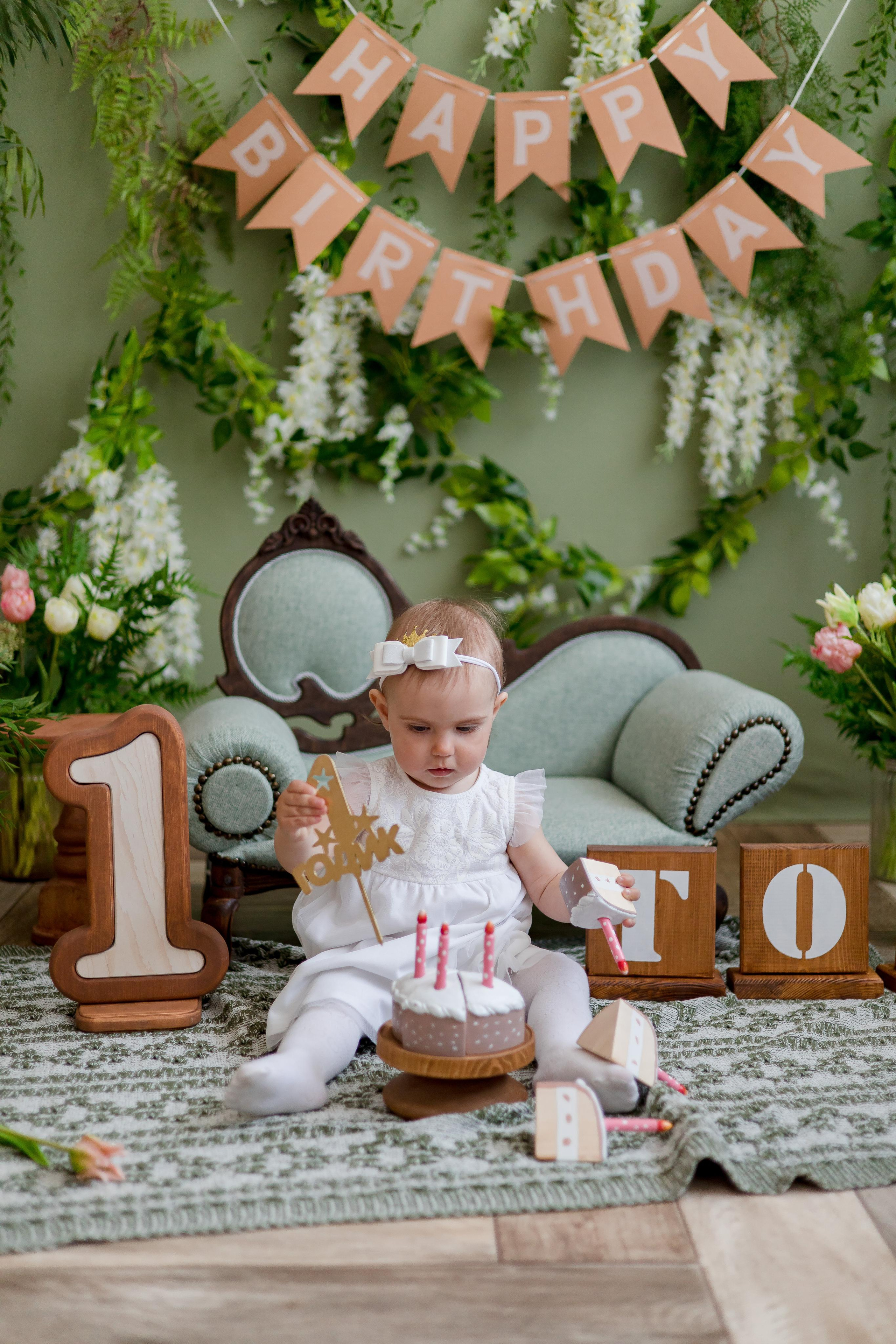 Милана, 1 годик. Семейный и детский фотограф в Железногорске Саламахо Ольга