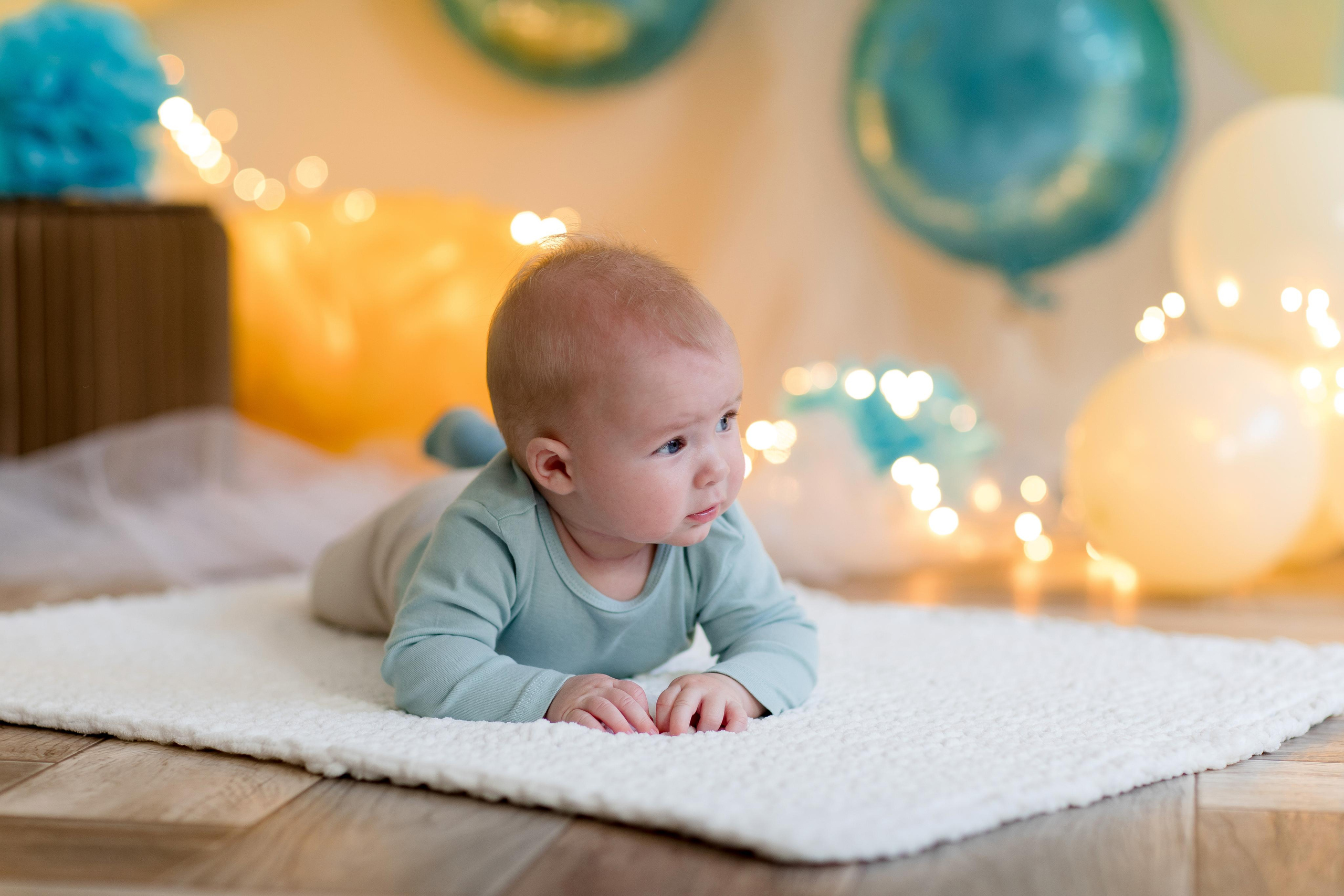4,5 месяца. Семейный и детский фотограф в Железногорске Саламахо Ольга