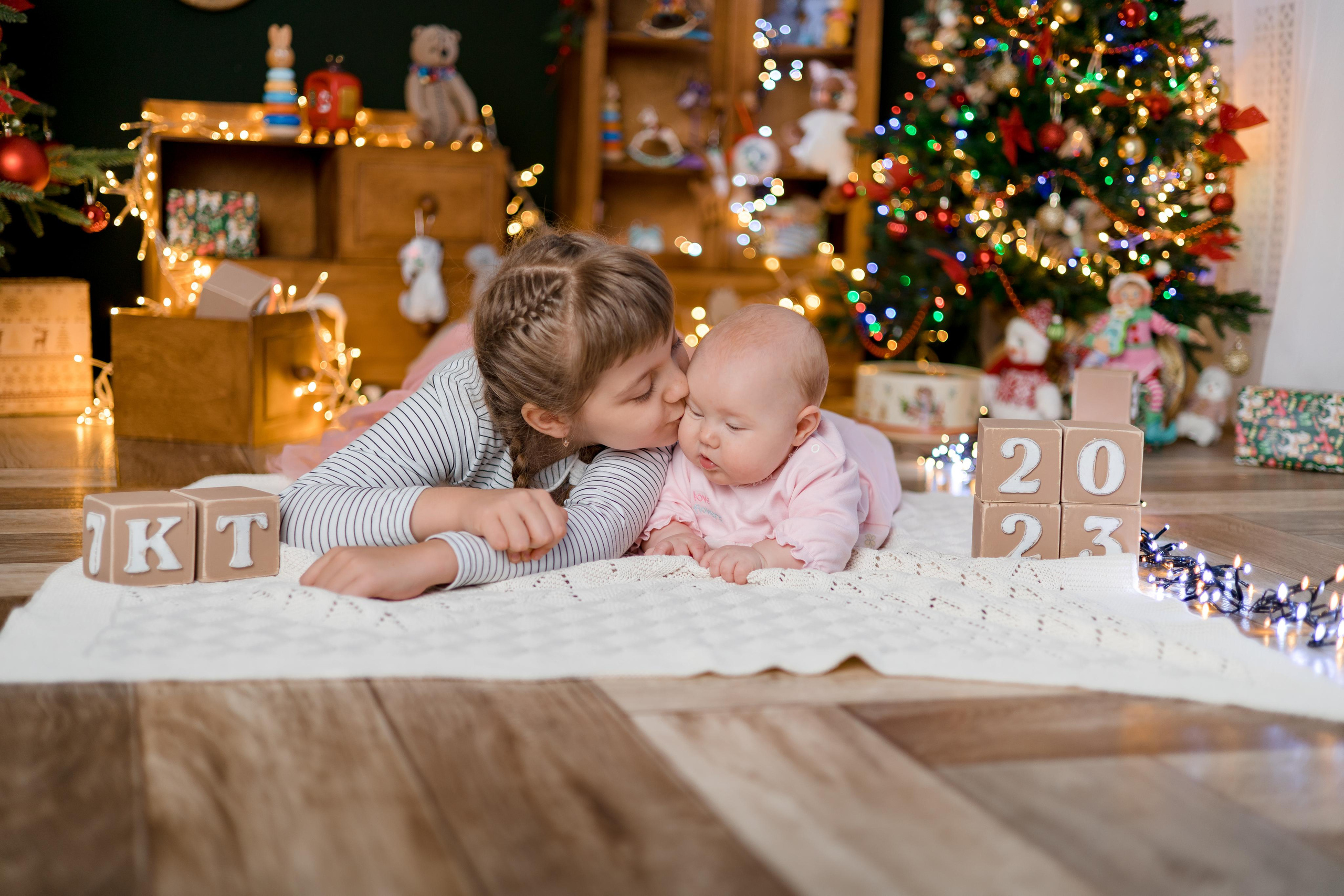 Новогодний 2022-23г. Семейный и детский фотограф в Железногорске Саламахо Ольга