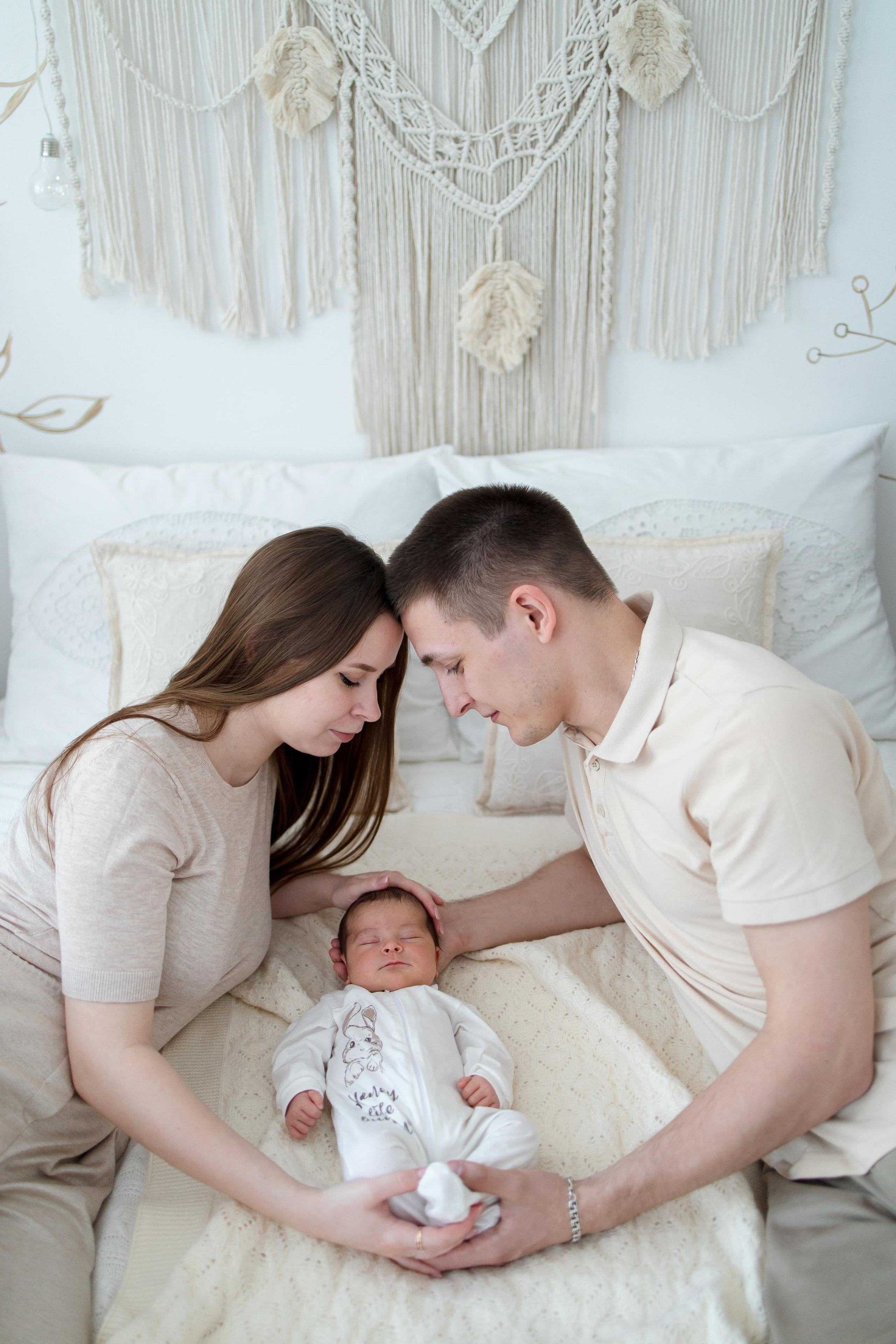 Аделина, 2 недели. Семейный и детский фотограф в Железногорске Саламахо Ольга