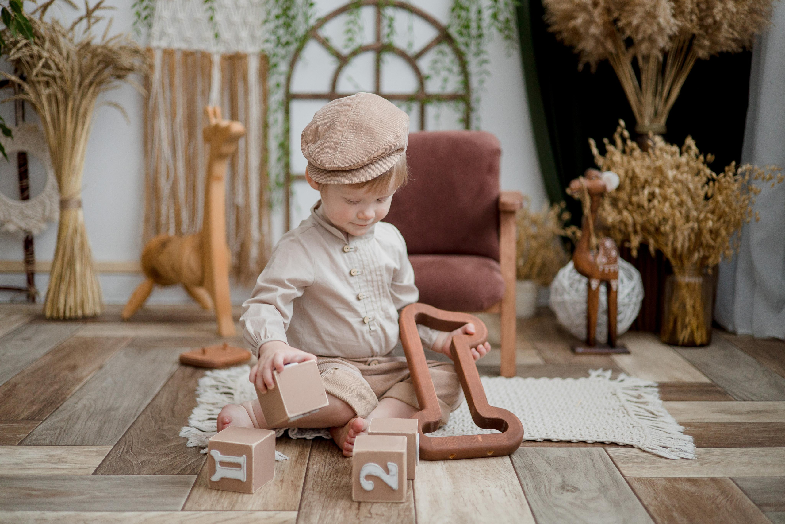 Лёва, первый годик). Семейный и детский фотограф в Железногорске Саламахо Ольга