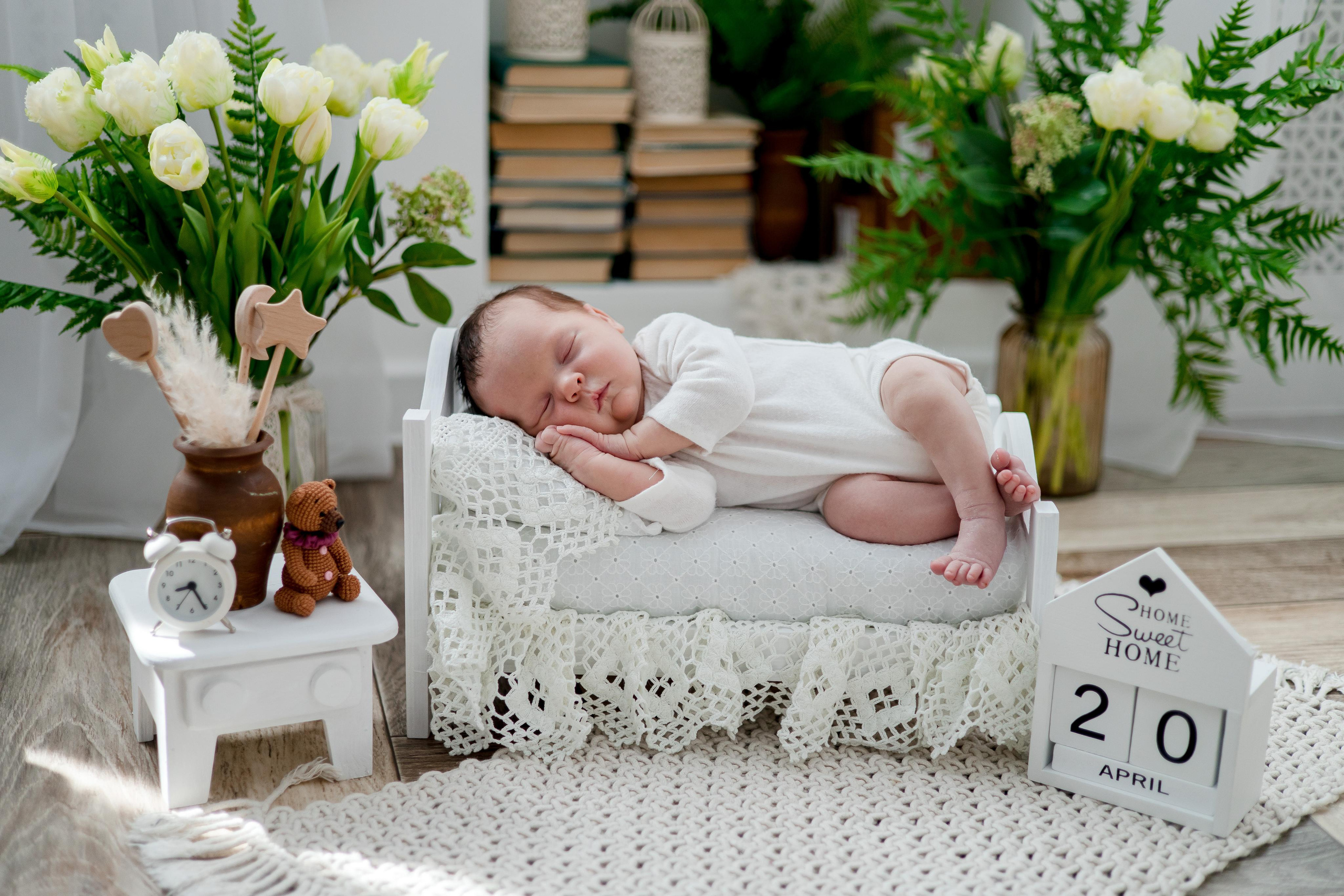 Екатерина, 1 неделя и 2 дня. Семейный и детский фотограф в Железногорске Саламахо Ольга