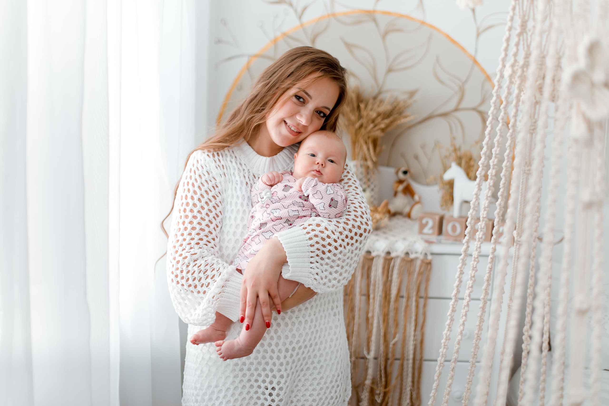 Возраст 2 месяца. Семейный и детский фотограф в Железногорске Саламахо Ольга
