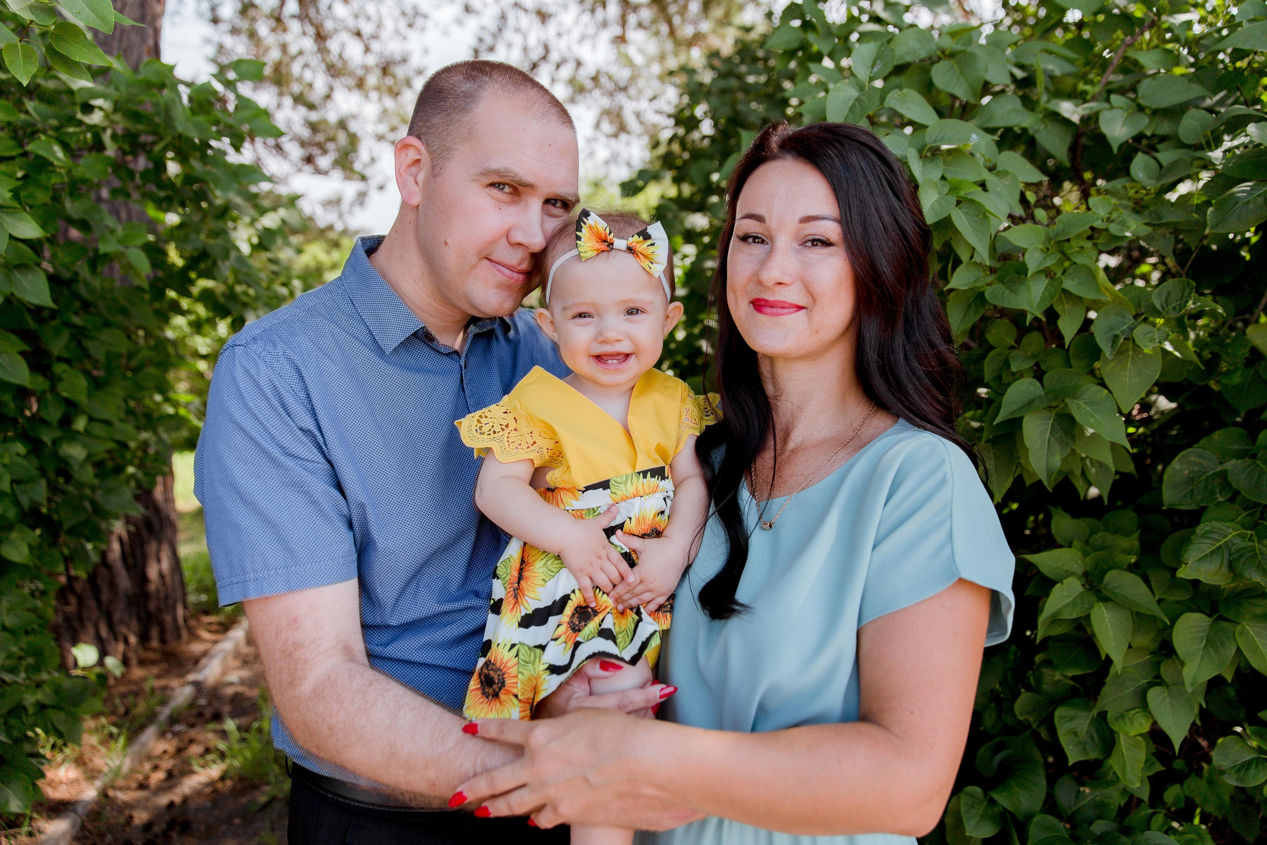 1 годик в парке. Семейный и детский фотограф в Железногорске Саламахо Ольга