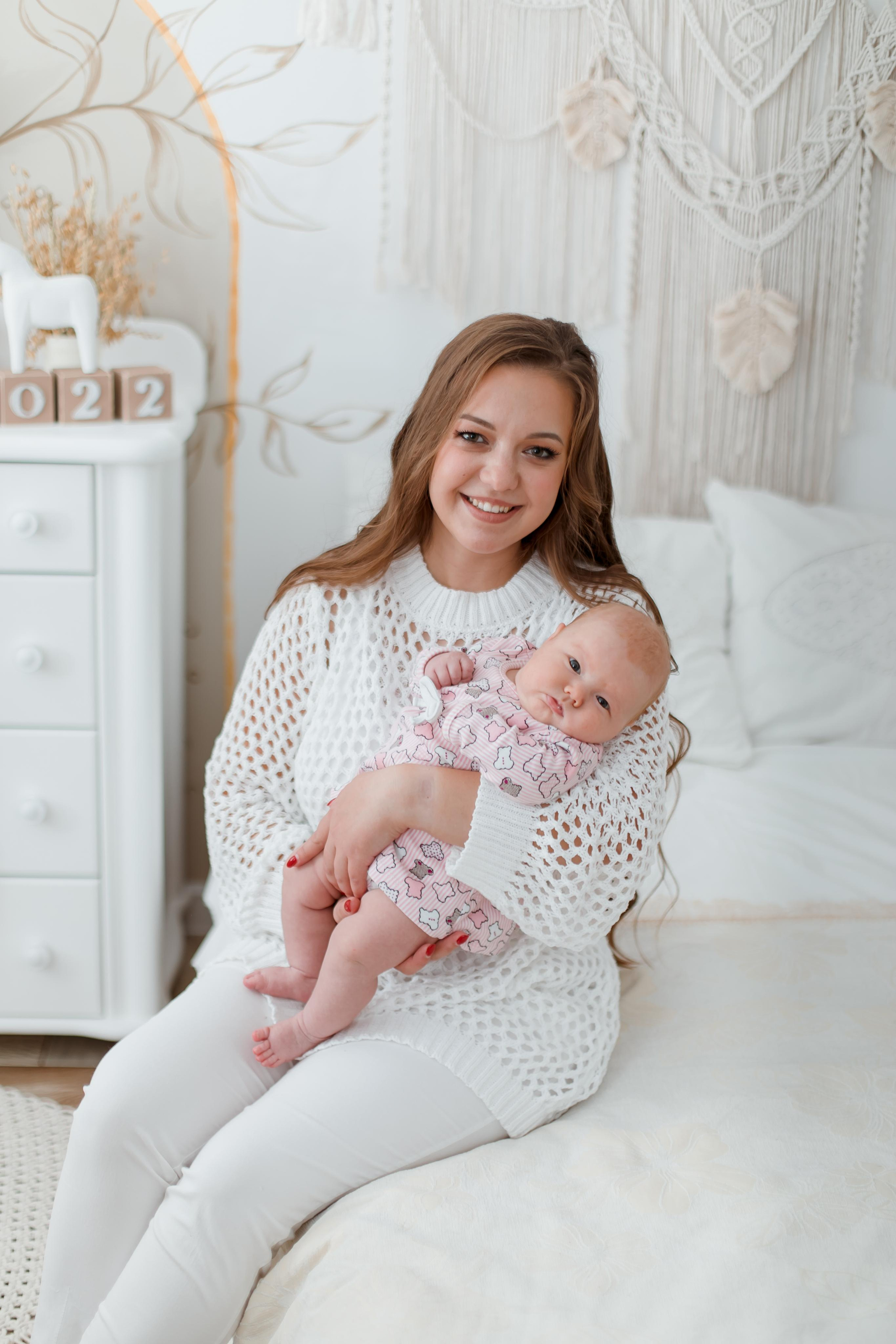 Возраст 2 месяца. Семейный и детский фотограф в Железногорске Саламахо Ольга