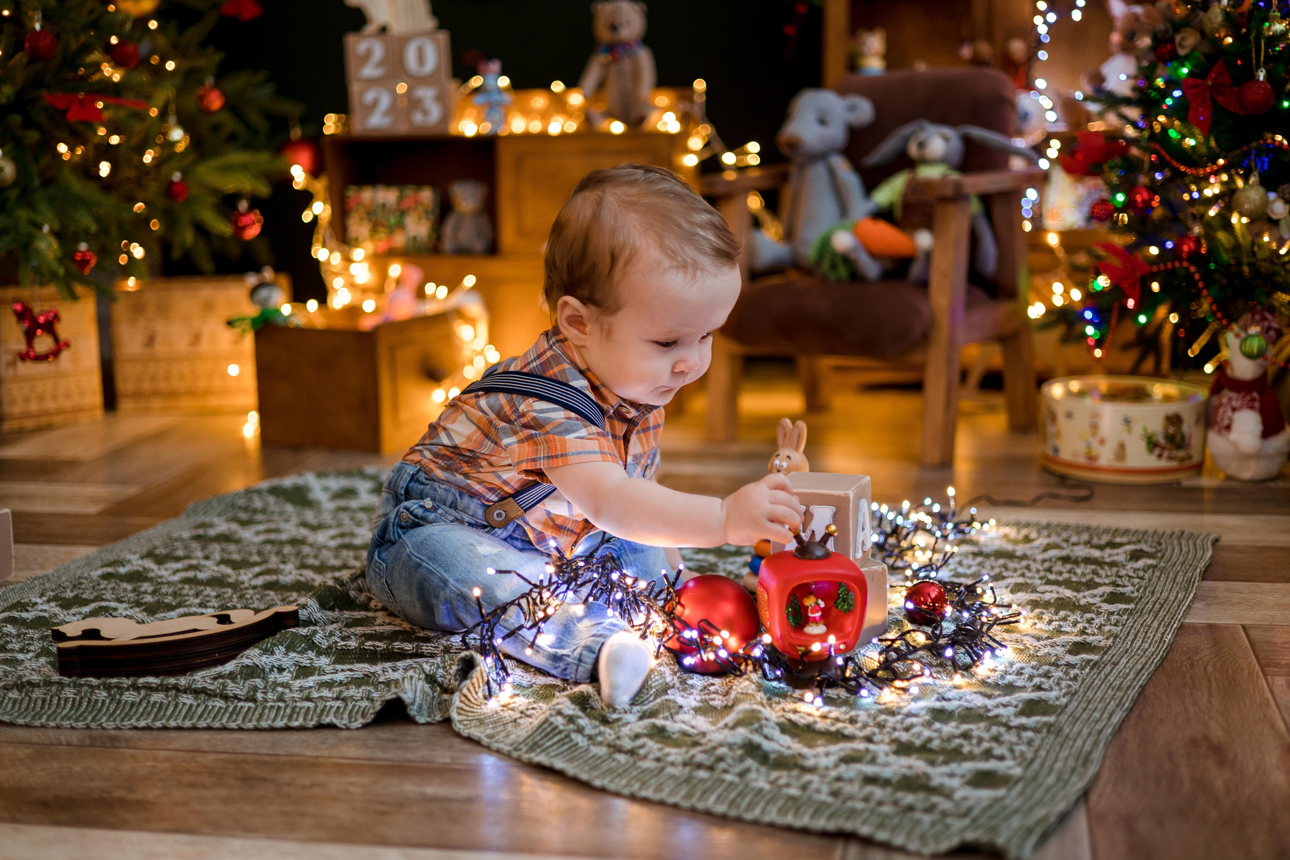 Новогодний 2022-23г. Семейный и детский фотограф в Железногорске Саламахо Ольга