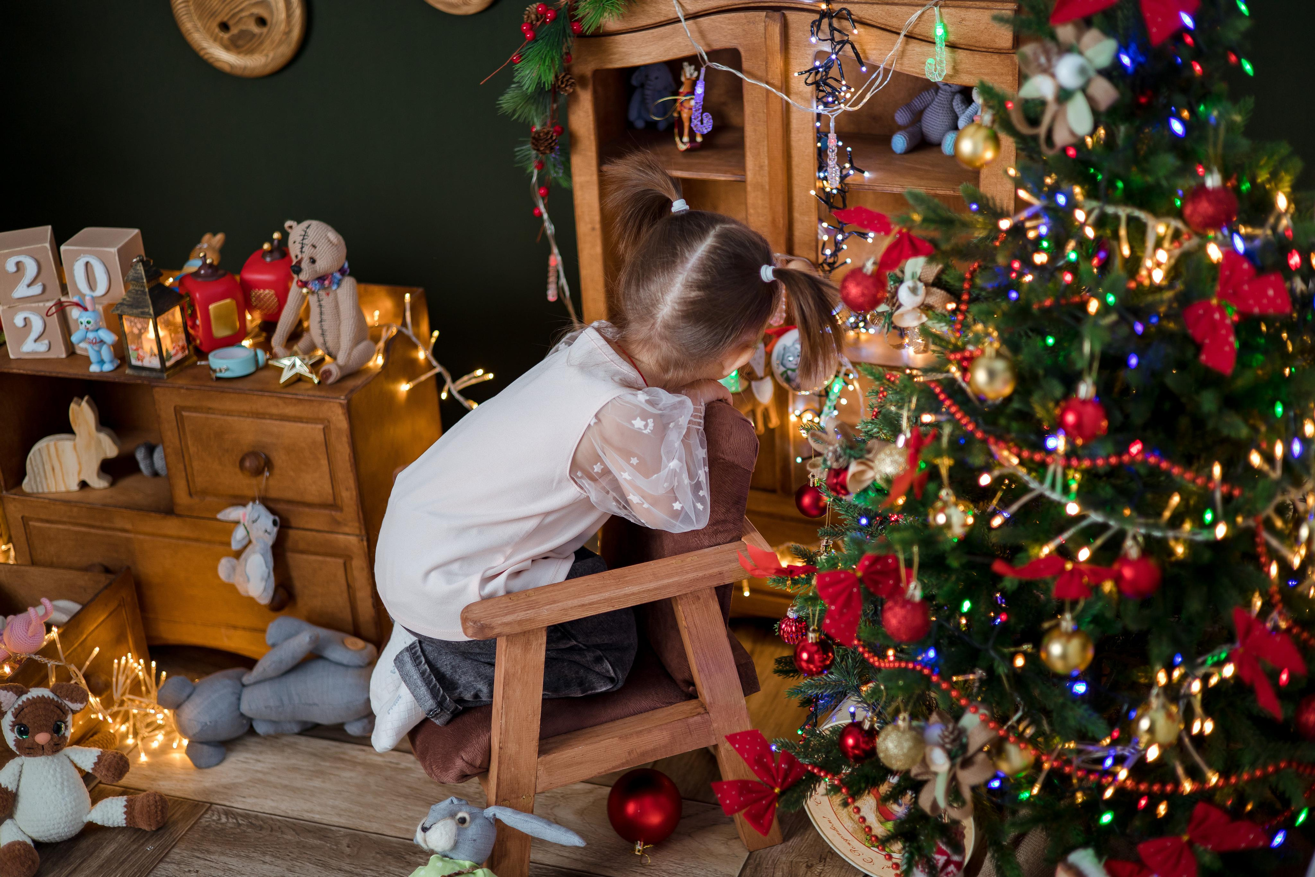 Новогодний 2022-23г. Семейный и детский фотограф в Железногорске Саламахо Ольга