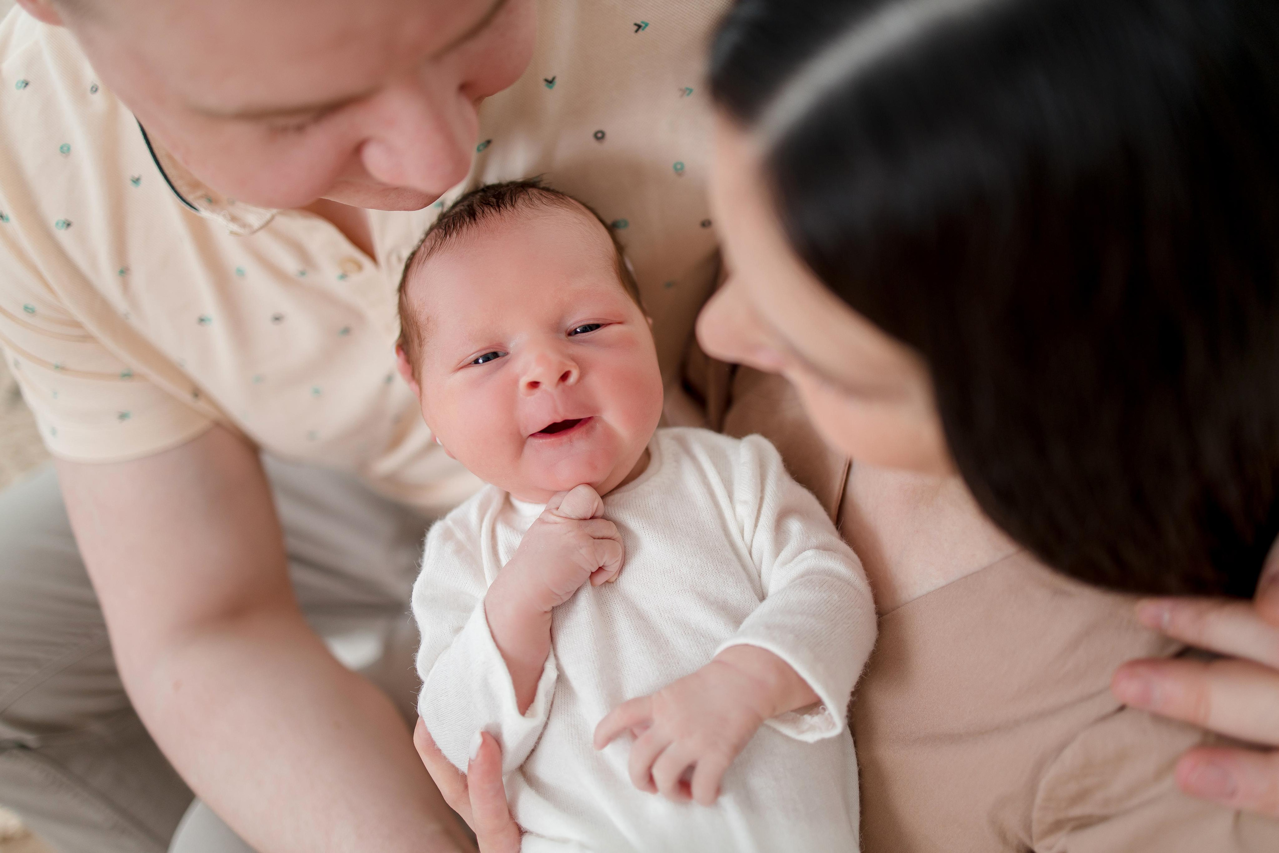 Екатерина, 1 неделя и 2 дня. Семейный и детский фотограф в Железногорске Саламахо Ольга