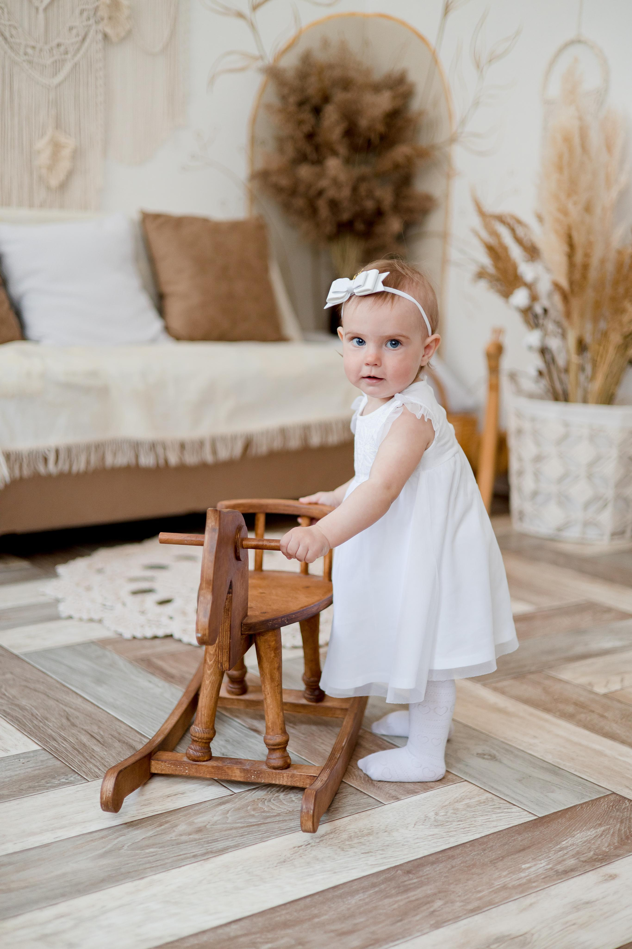 Милана, 1 годик. Семейный и детский фотограф в Железногорске Саламахо Ольга