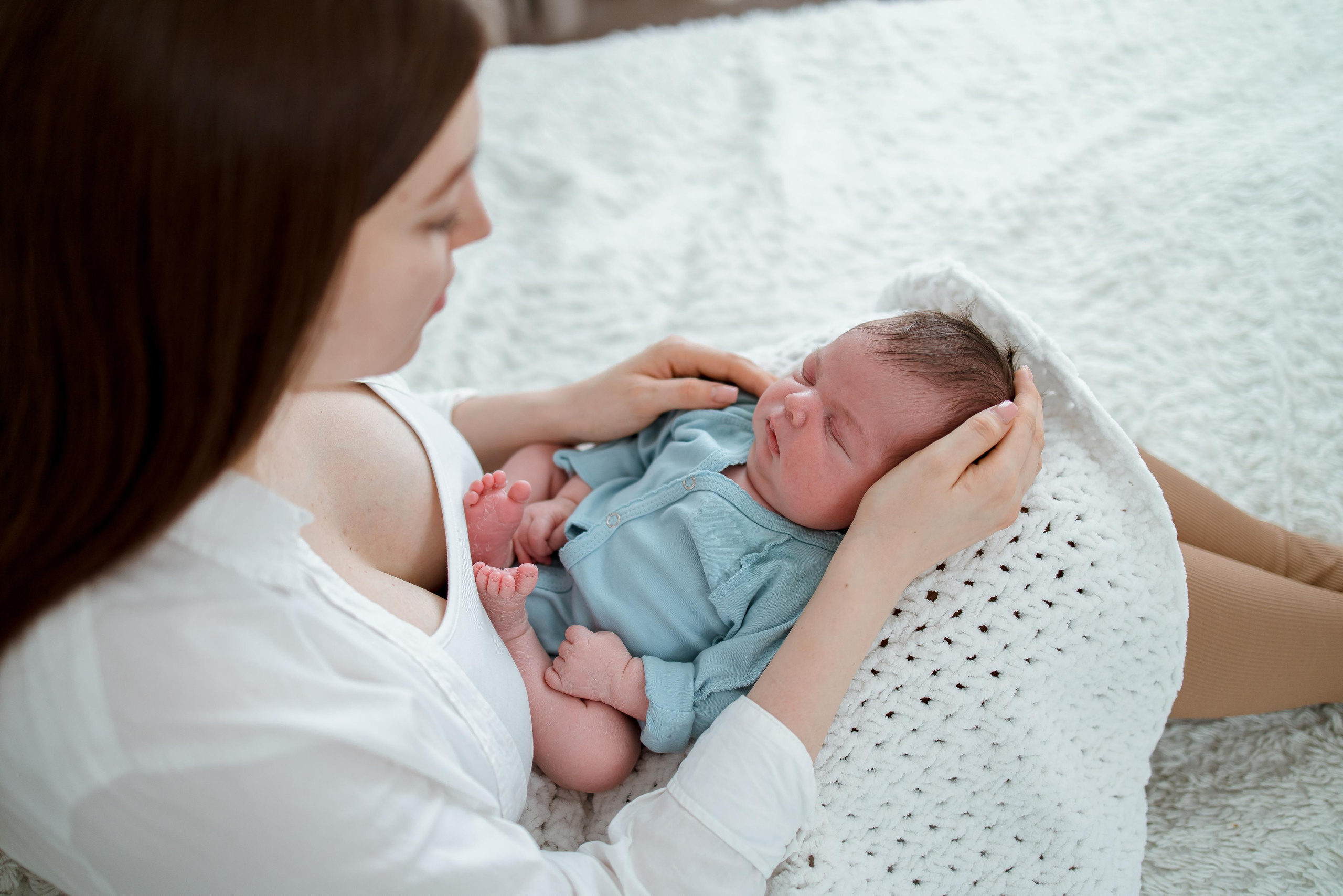 Арсений, 7 дней. Семейный и детский фотограф в Железногорске Саламахо Ольга