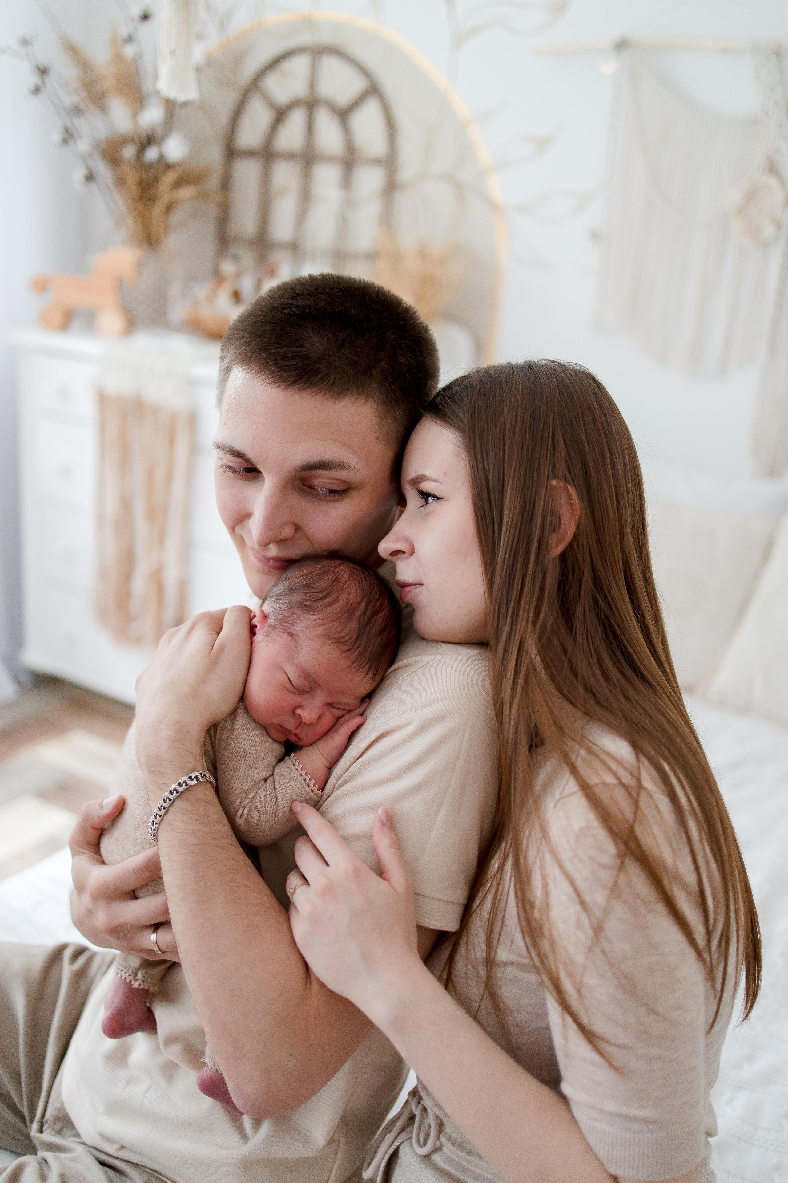 Аделина, 2 недели. Семейный и детский фотограф в Железногорске Саламахо Ольга