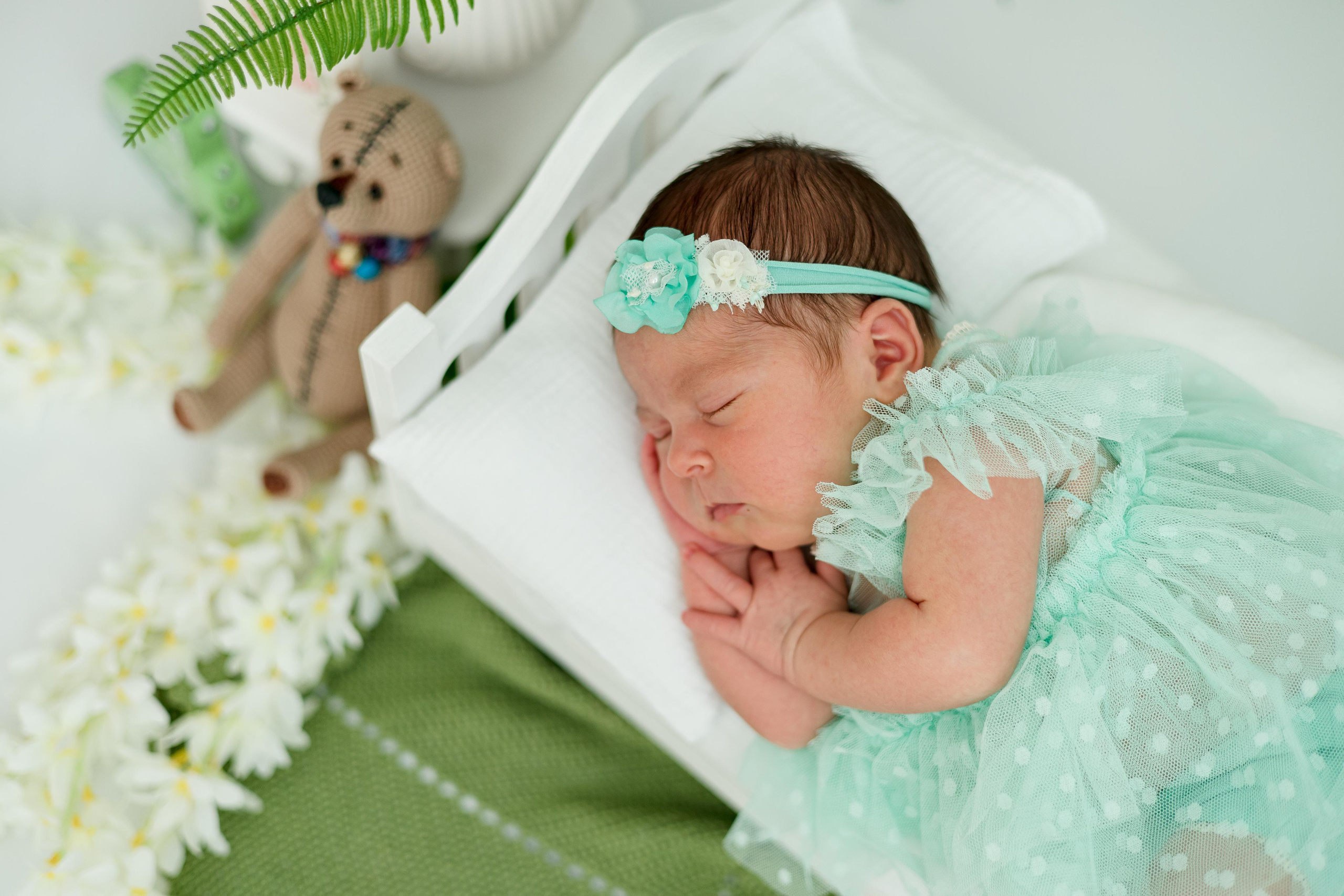 Аделина, 2 недели. Семейный и детский фотограф в Железногорске Саламахо Ольга