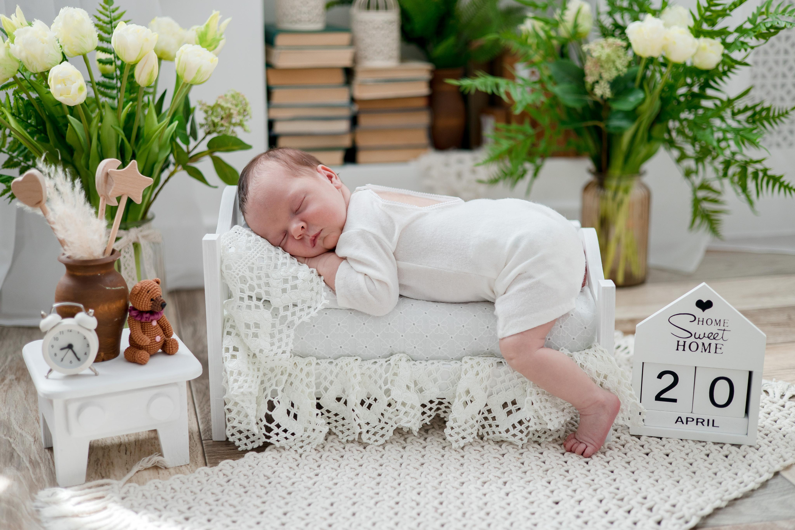 Екатерина, 1 неделя и 2 дня. Семейный и детский фотограф в Железногорске Саламахо Ольга