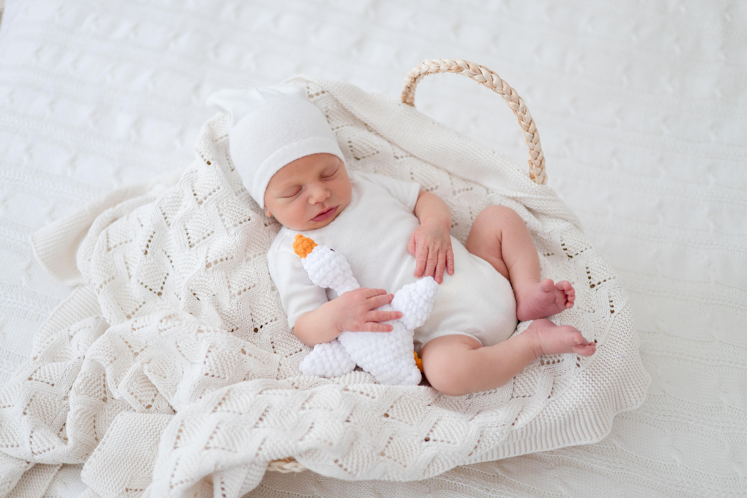 Леонид, 1 неделя и 3 дня. Семейный и детский фотограф в Железногорске Саламахо Ольга