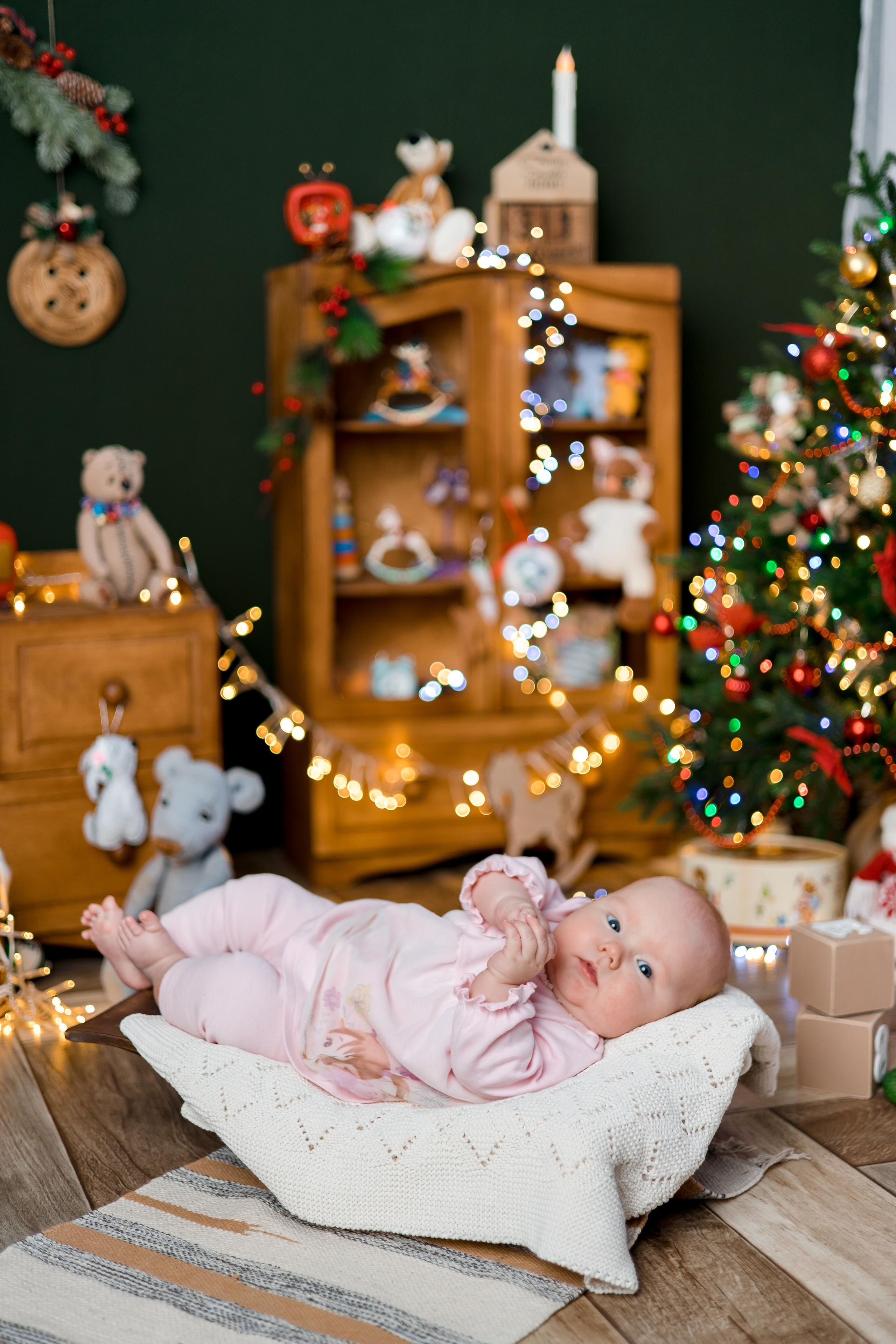 Новогодний 2022-23г. Семейный и детский фотограф в Железногорске Саламахо Ольга