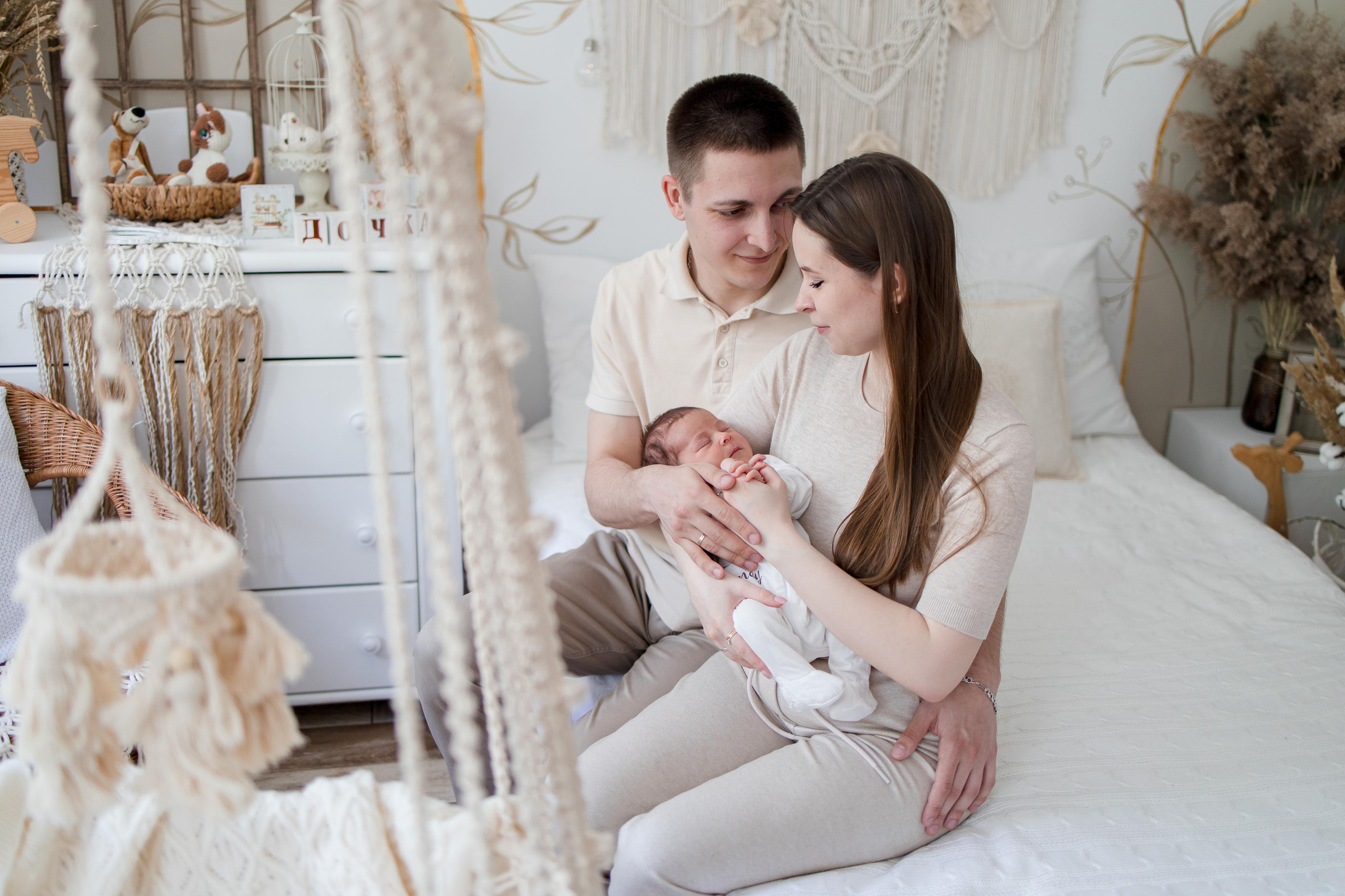 Аделина, 2 недели. Семейный и детский фотограф в Железногорске Саламахо Ольга