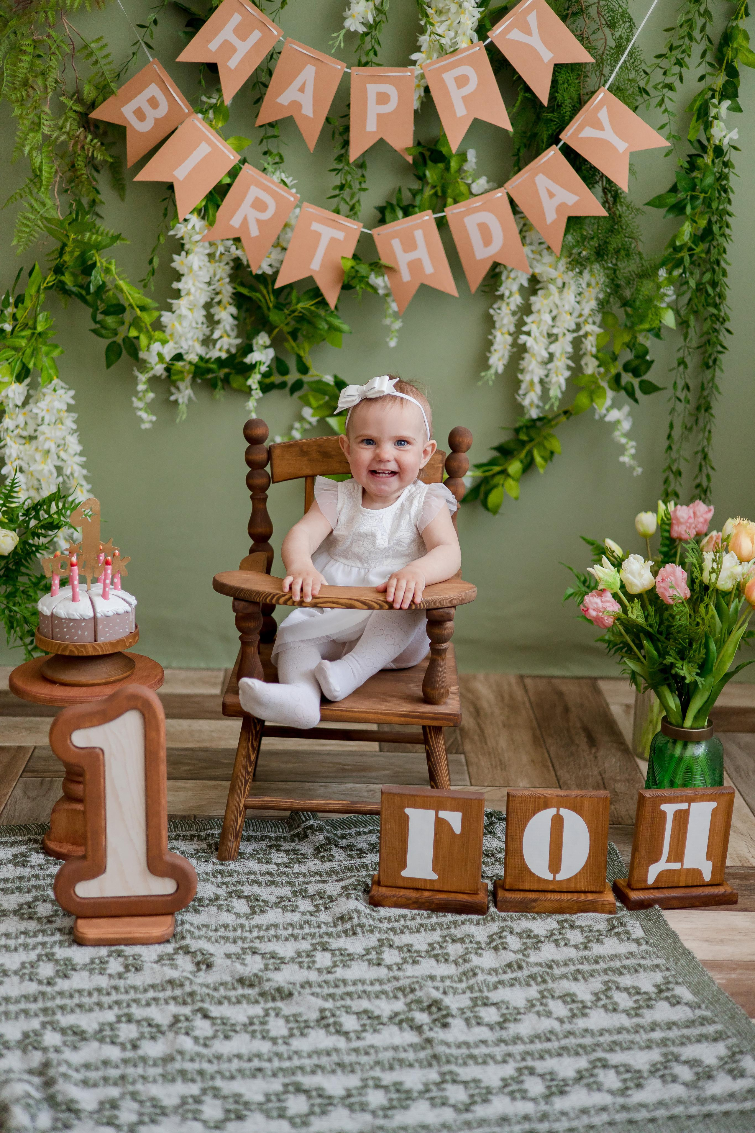 Милана, 1 годик. Семейный и детский фотограф в Железногорске Саламахо Ольга